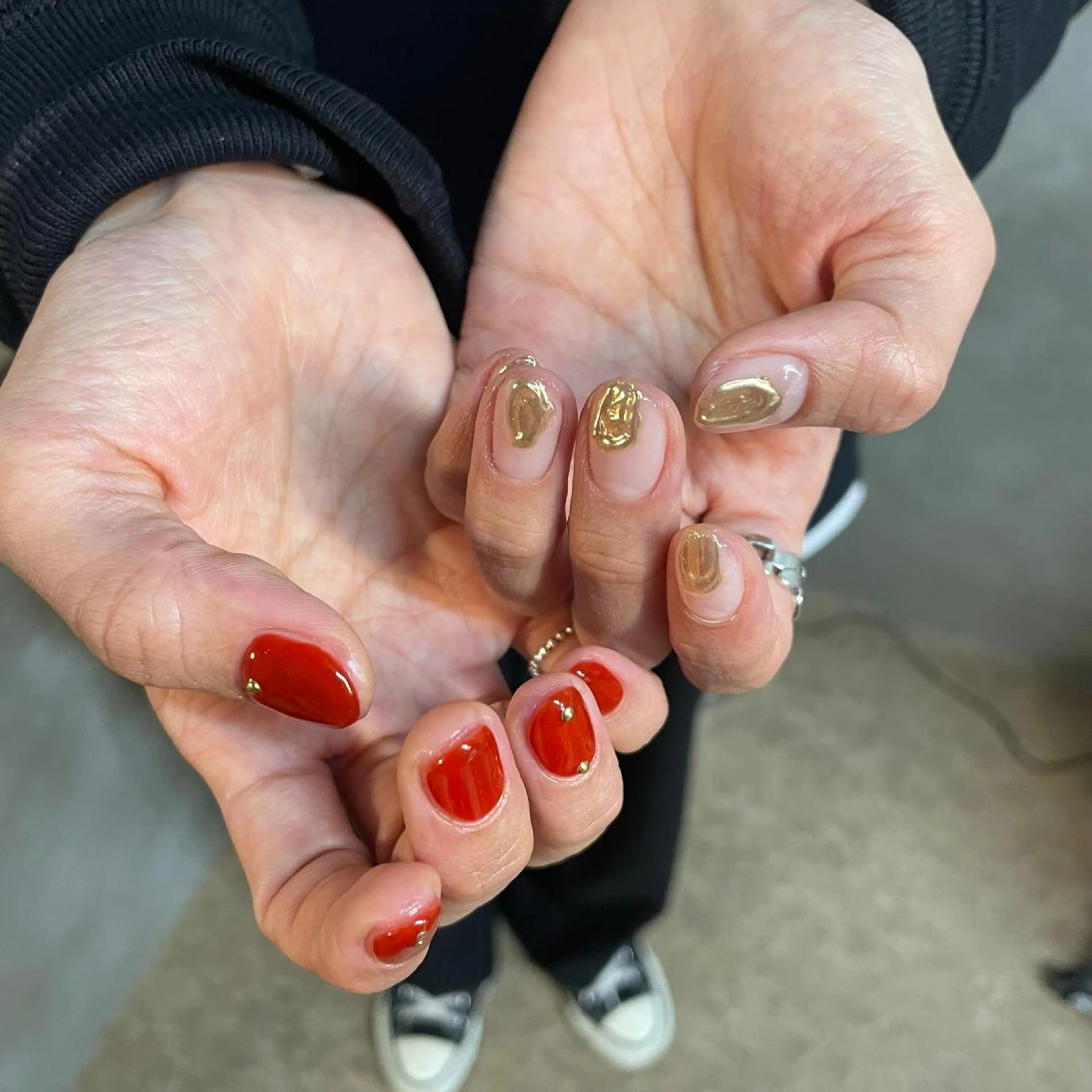 ネイル クリアネイル twoo______ miyuのネイルデザイン