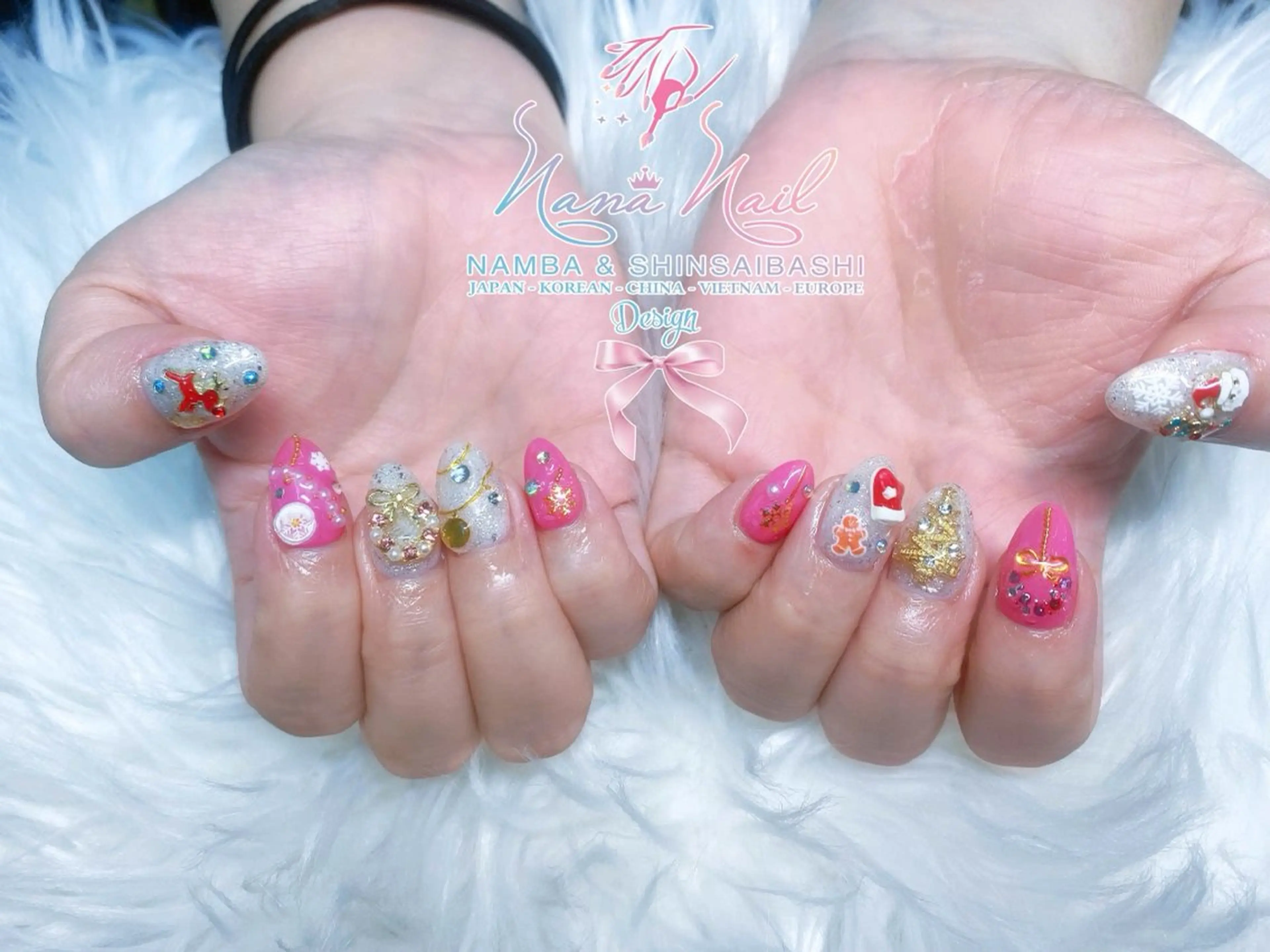 ネイル フットネイル ジェルネイル 持ち込み ネイルチップ ハンドネイル リナネイル 長堀橋店／東心斎橋店のネイルデザイン