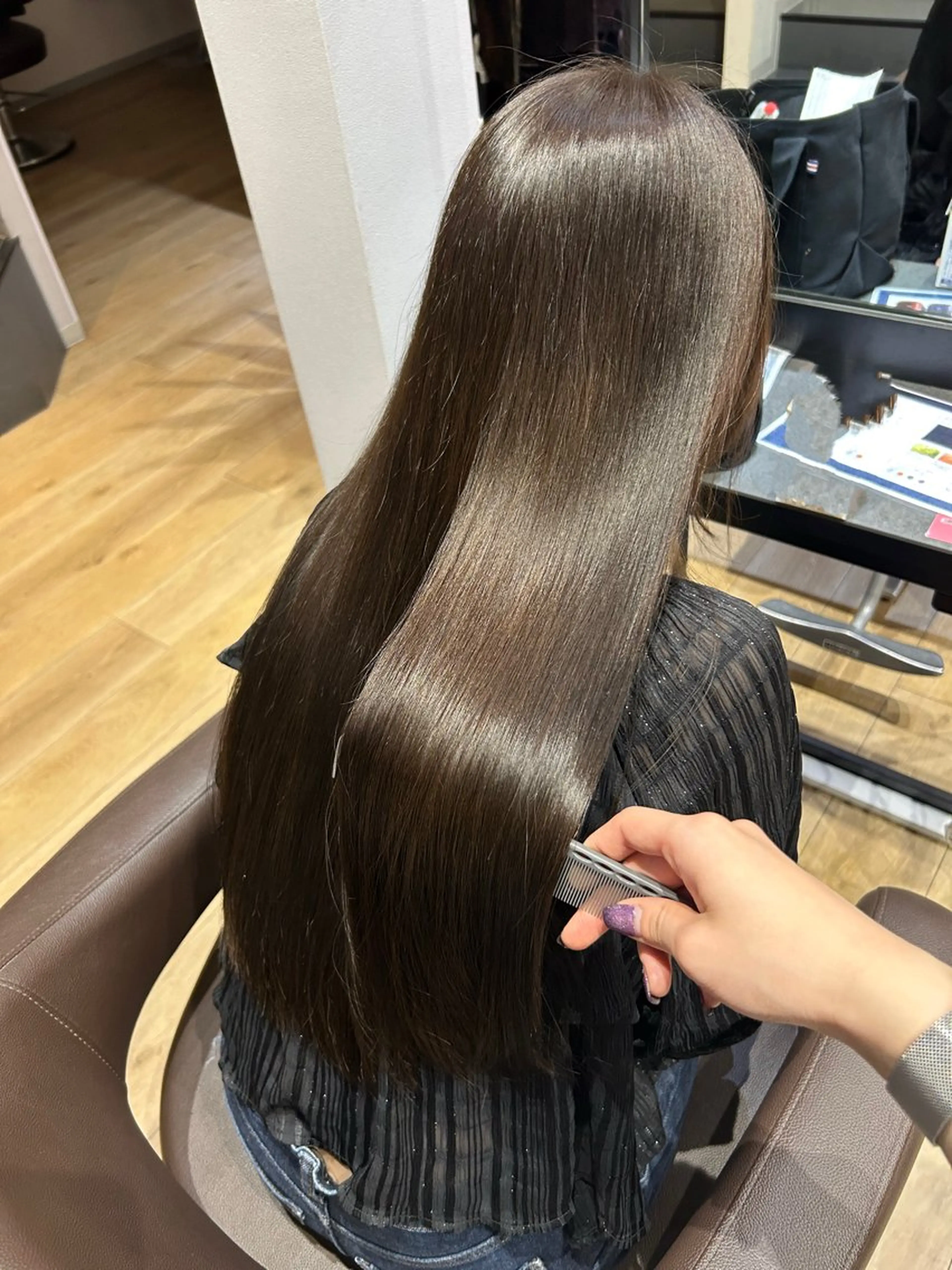 ロング Chere-rosso-金剛店所属・Chere金剛店 妃南のヘアスタイル