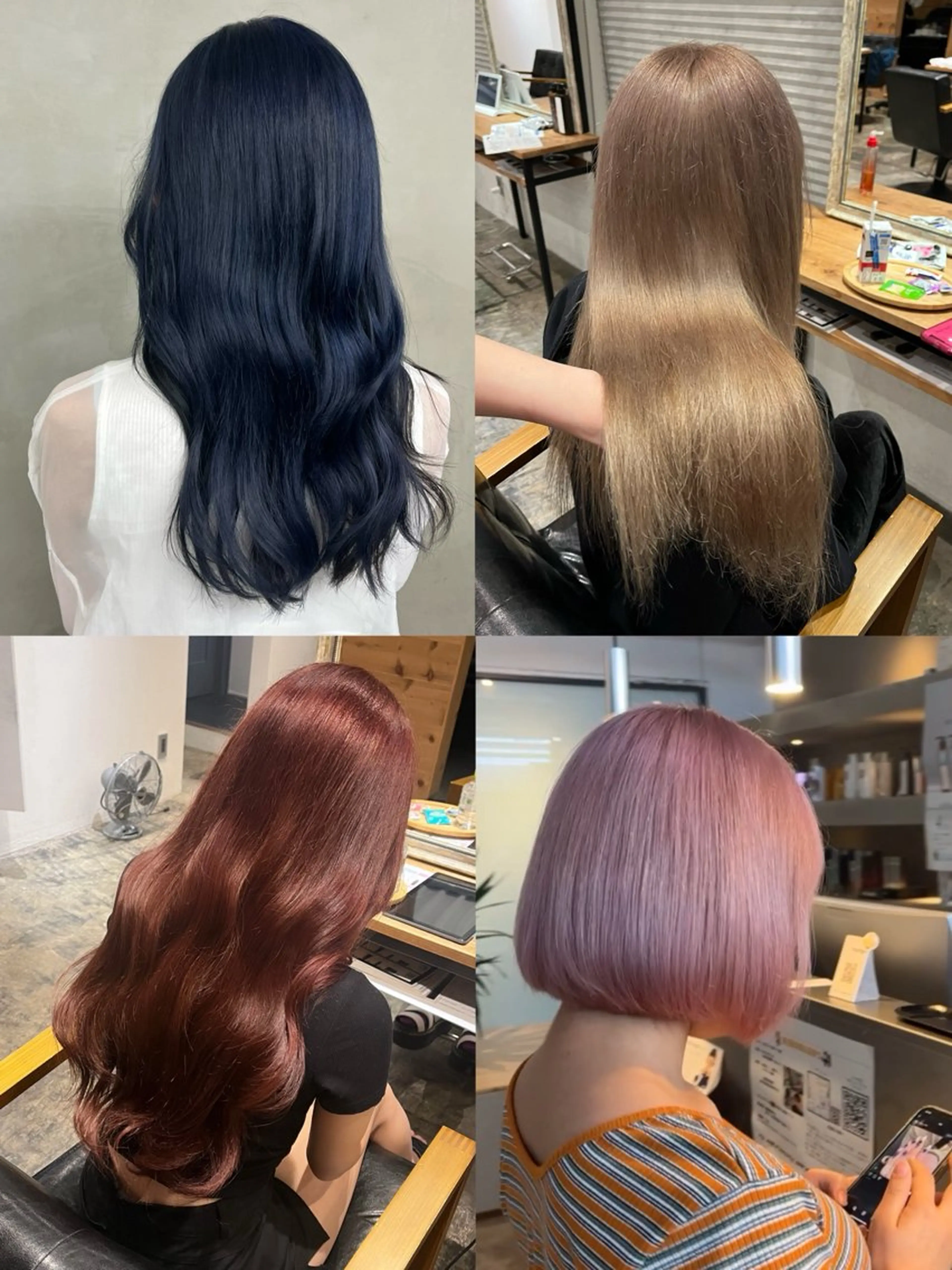 🎀ハイトーンカラー【1ブリーチ】🎀前髪カットサービスの写真