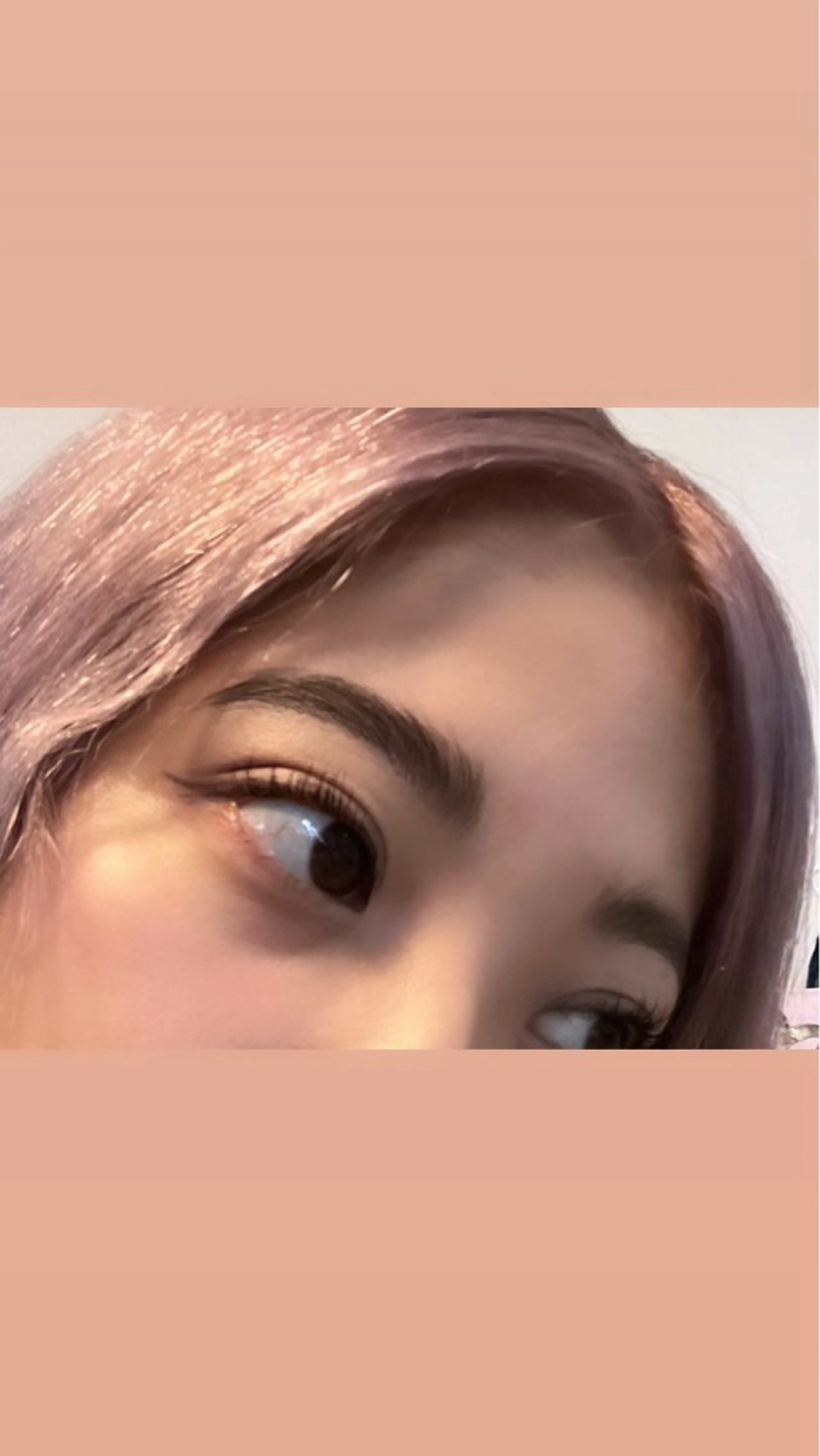 アイブロウ ワックス脱毛 その他(アイブロウ) 垢抜けハイトーン×ブ ロウリストAZUKIのヘアスタイル