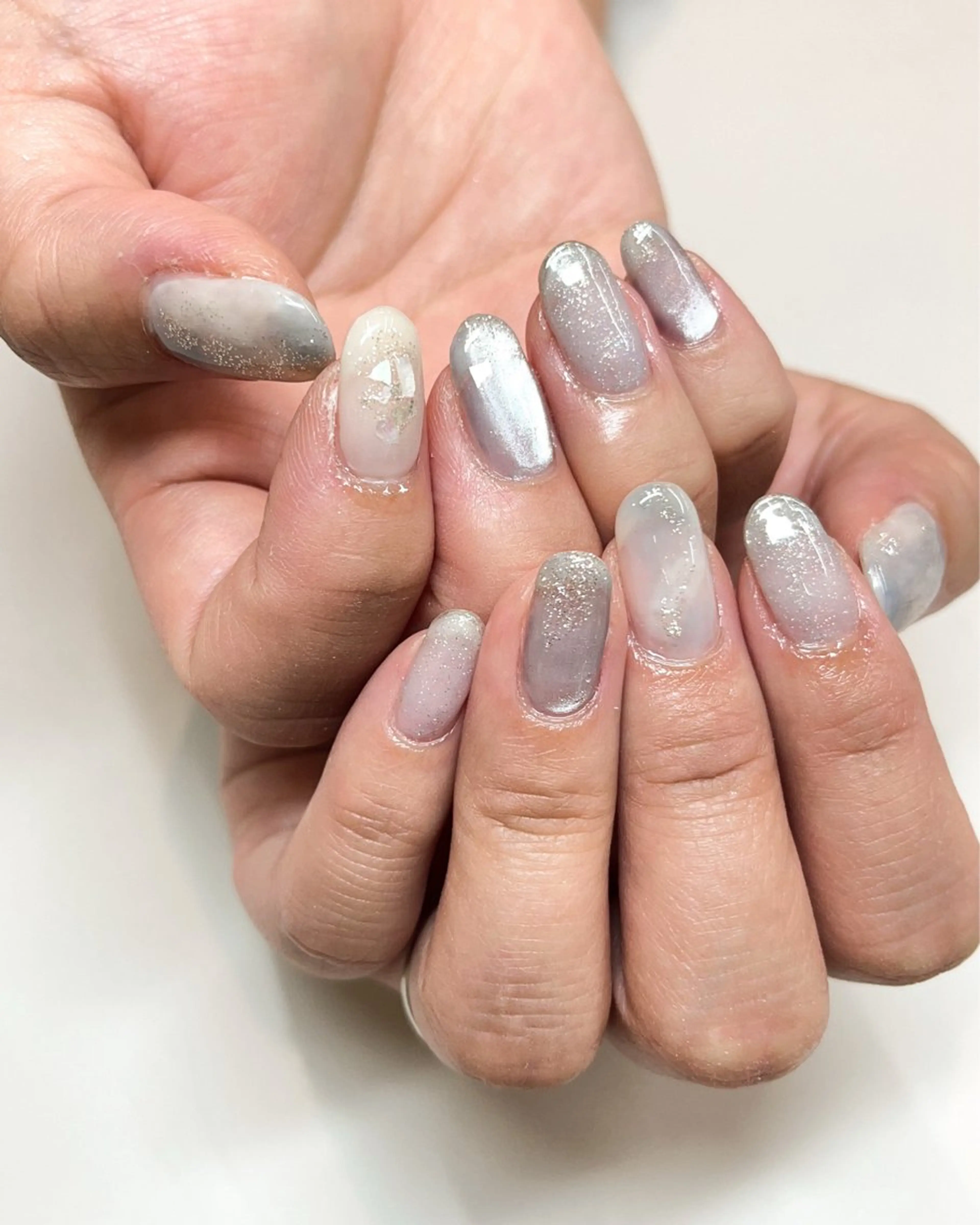 ネイル ニュアンスネイル ハンドネイル chipie yuuのネイルデザイン