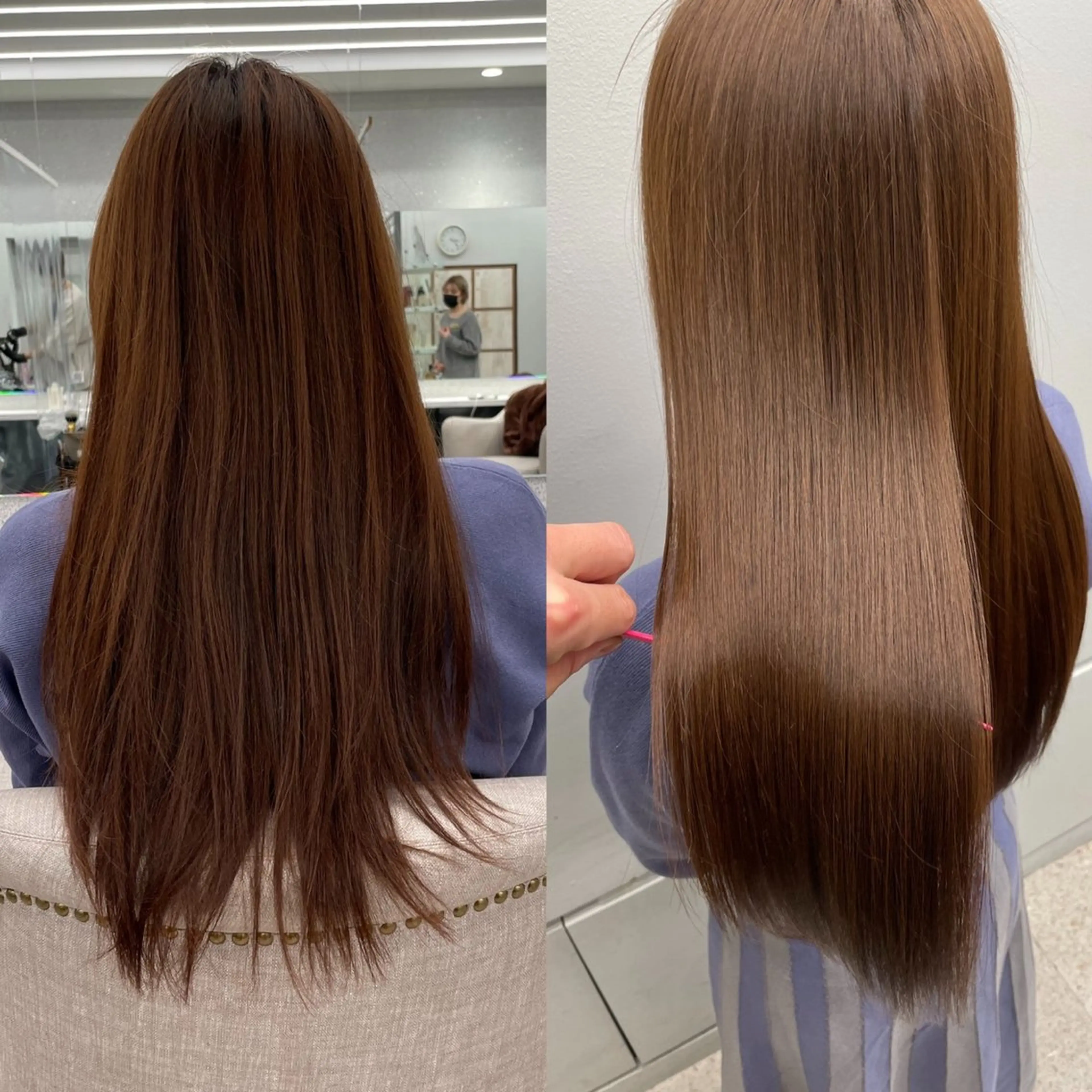 【不動の人気No.1】カット+カラー+髪質改善トリートメントの写真
