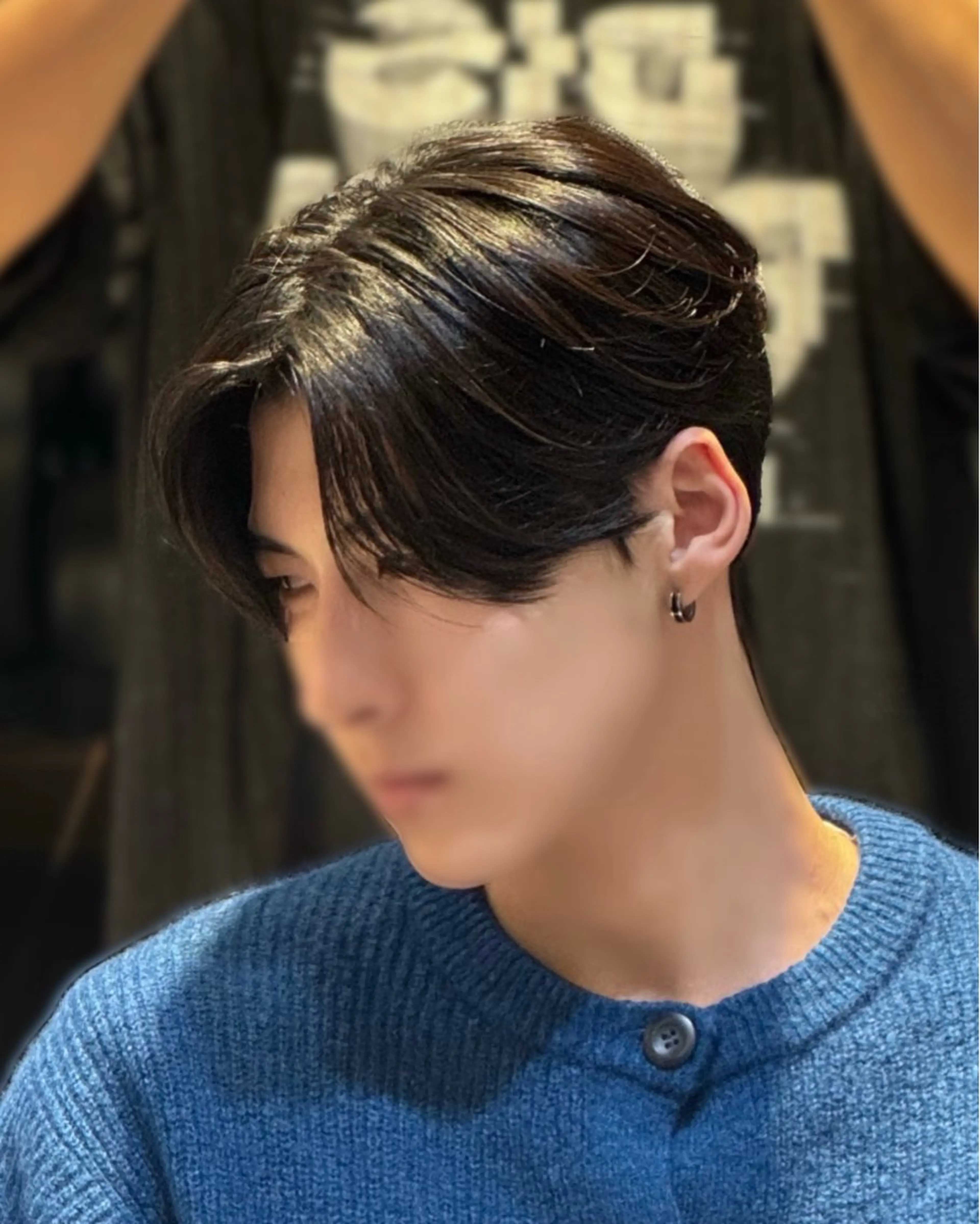 【初回限定】🇰🇷メンズカット+カルマパーマ #韓国ヘアの写真