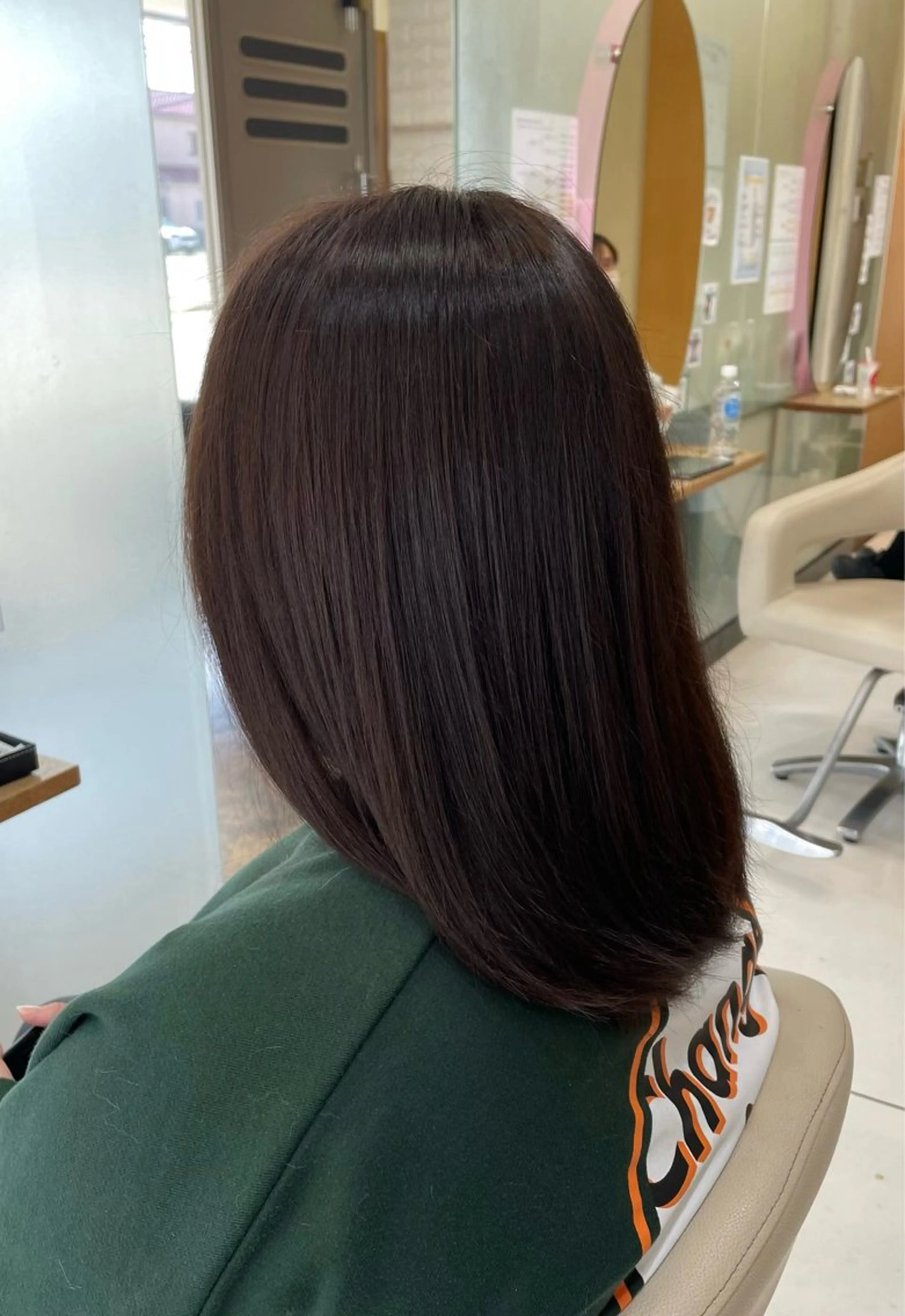 セミロング カラー ４ｃｍ諸江店所属・澤野 祐羽のヘアスタイル