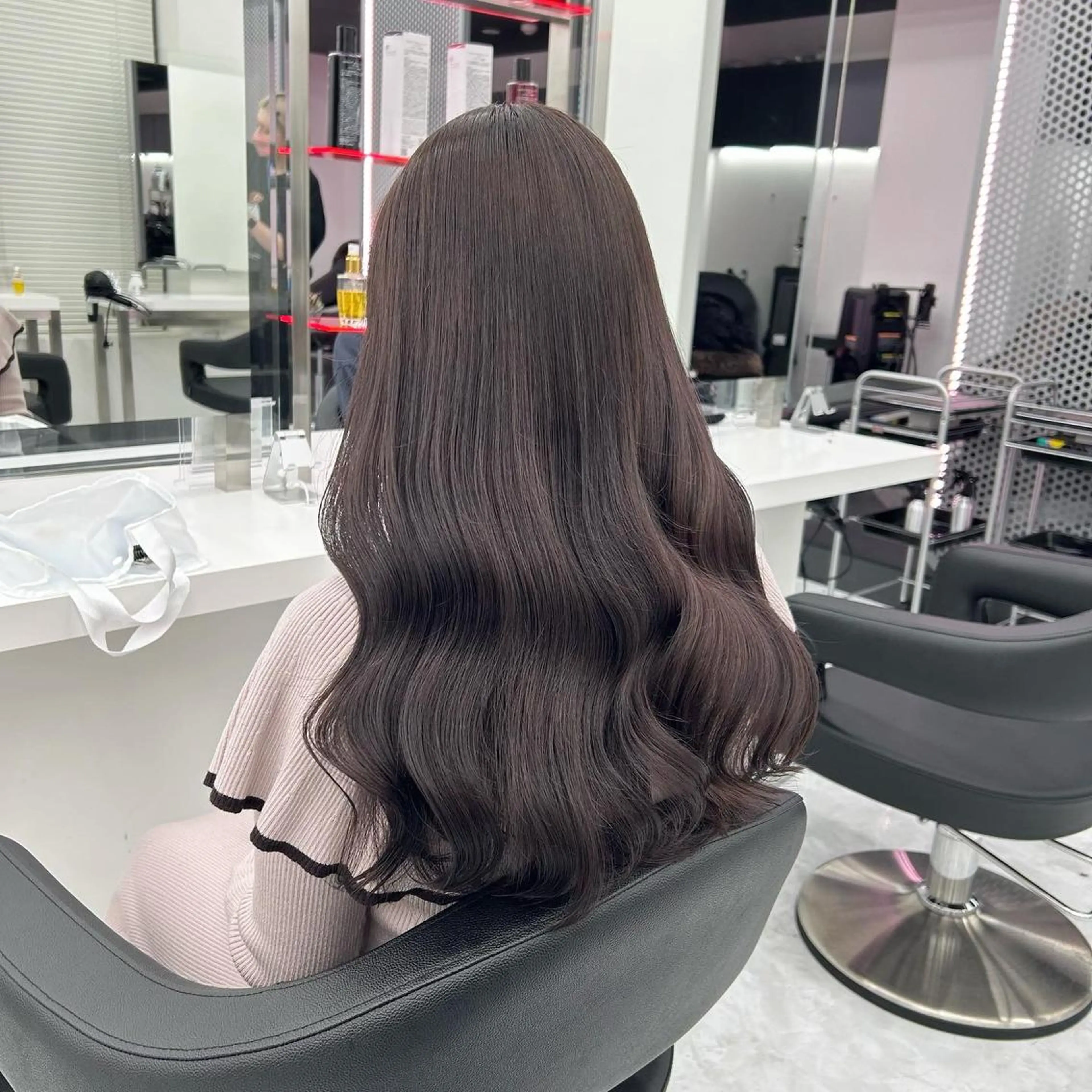 セミロング カラー ヘアアレンジ GOTODAY shair salon 横浜mare店所属・透明感抜群カラー mai🍑♡のヘアスタイル