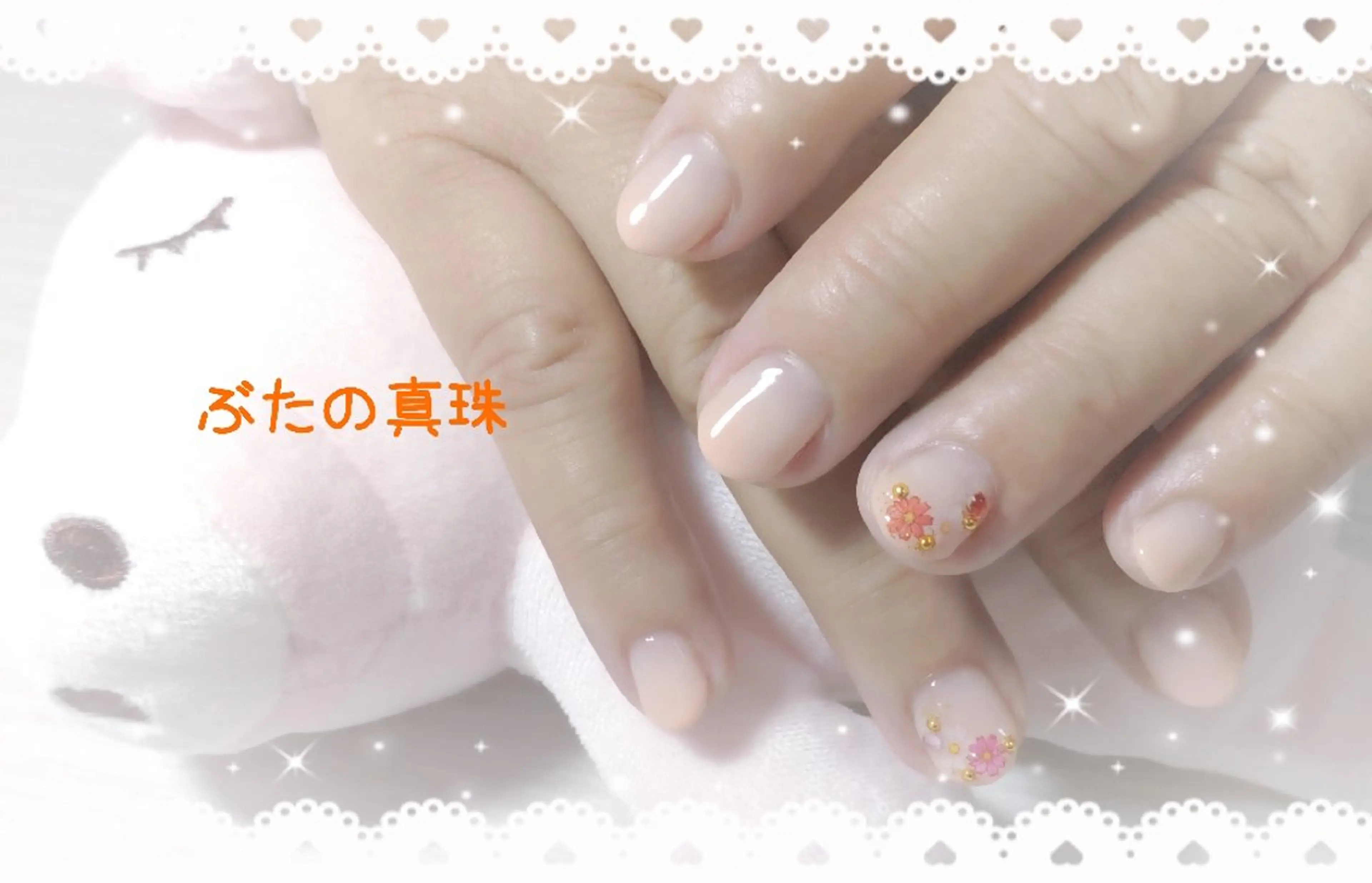 ネイル ハンドネイル 林 珠里のネイルデザイン