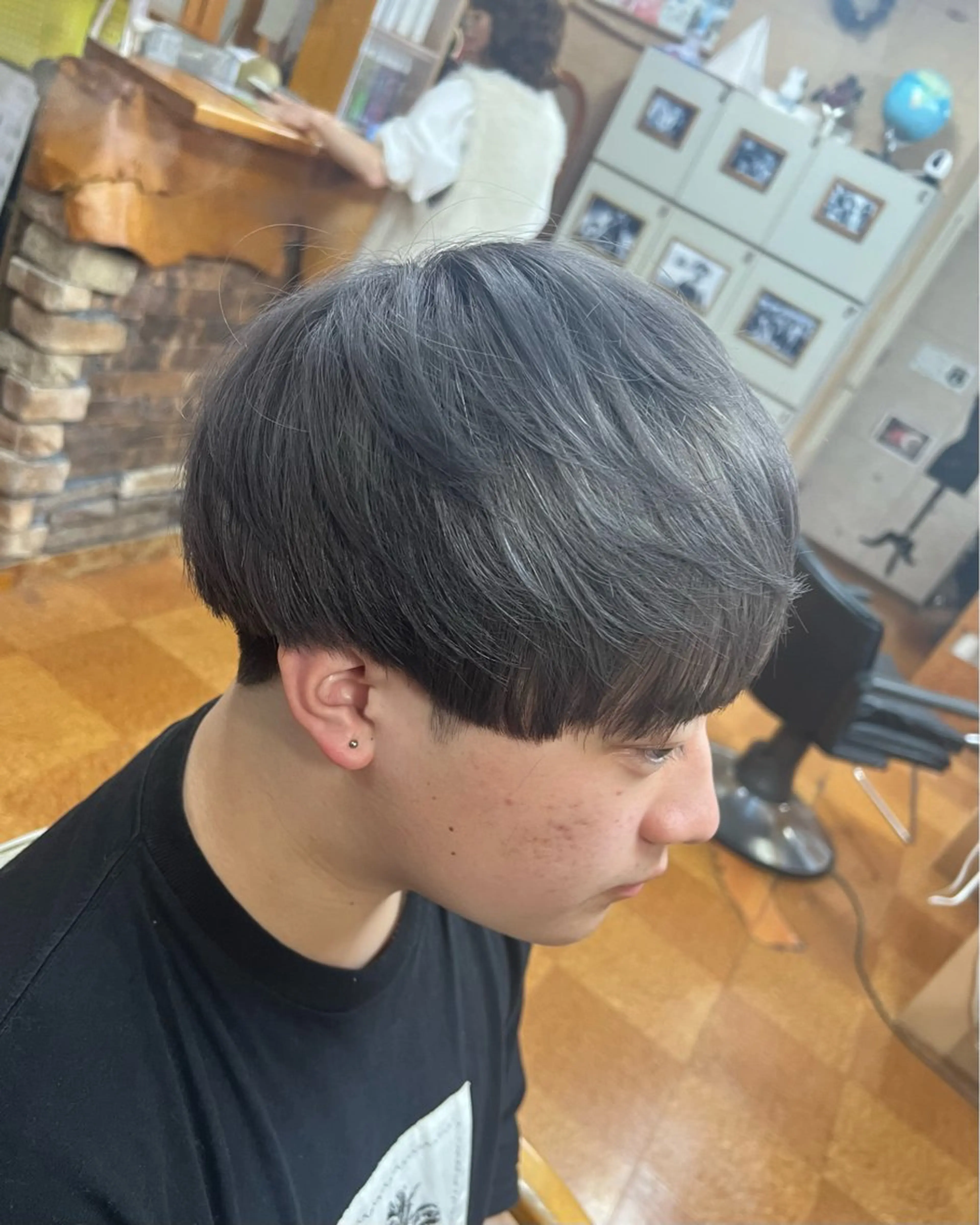 メンズ カット ヘアカラー ヘアセット リバティークルー初石店所属・ボブ/レイヤー/美髪 矯正/澁谷礼一のヘアスタイル