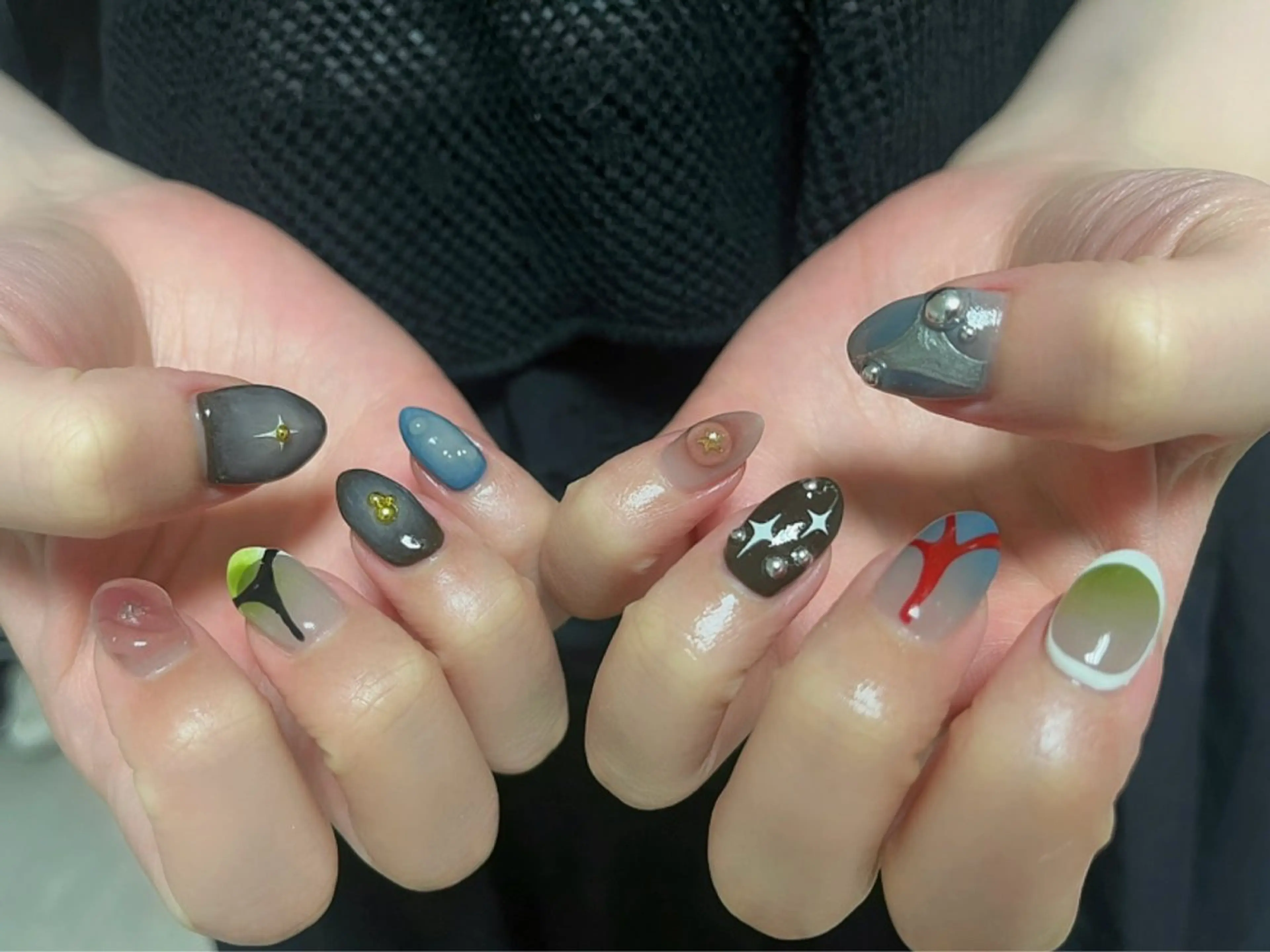 ネイル Protea きぬがわ らむのネイルデザイン