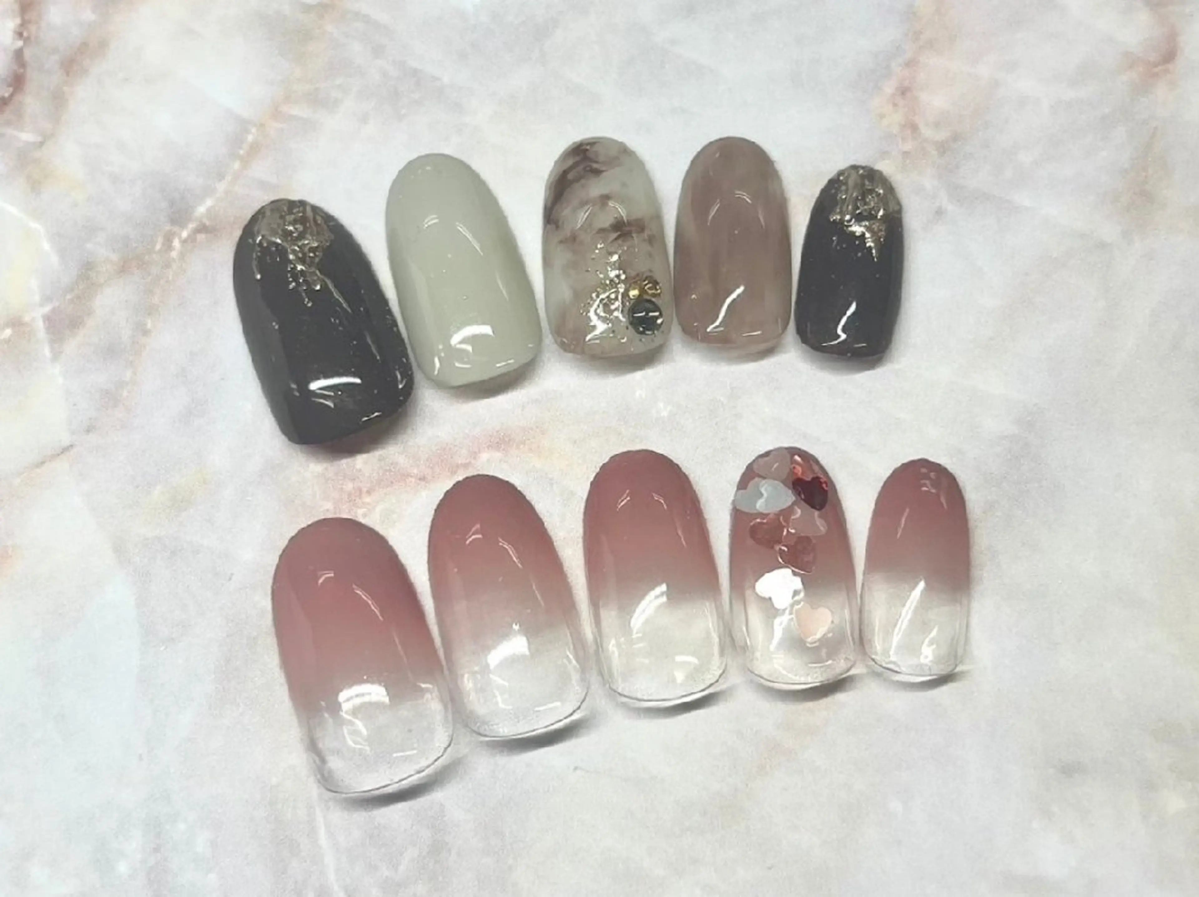 ネイル ニュアンスネイル シンプルネイル Mxx[ミクス] Horigomeのネイルデザイン