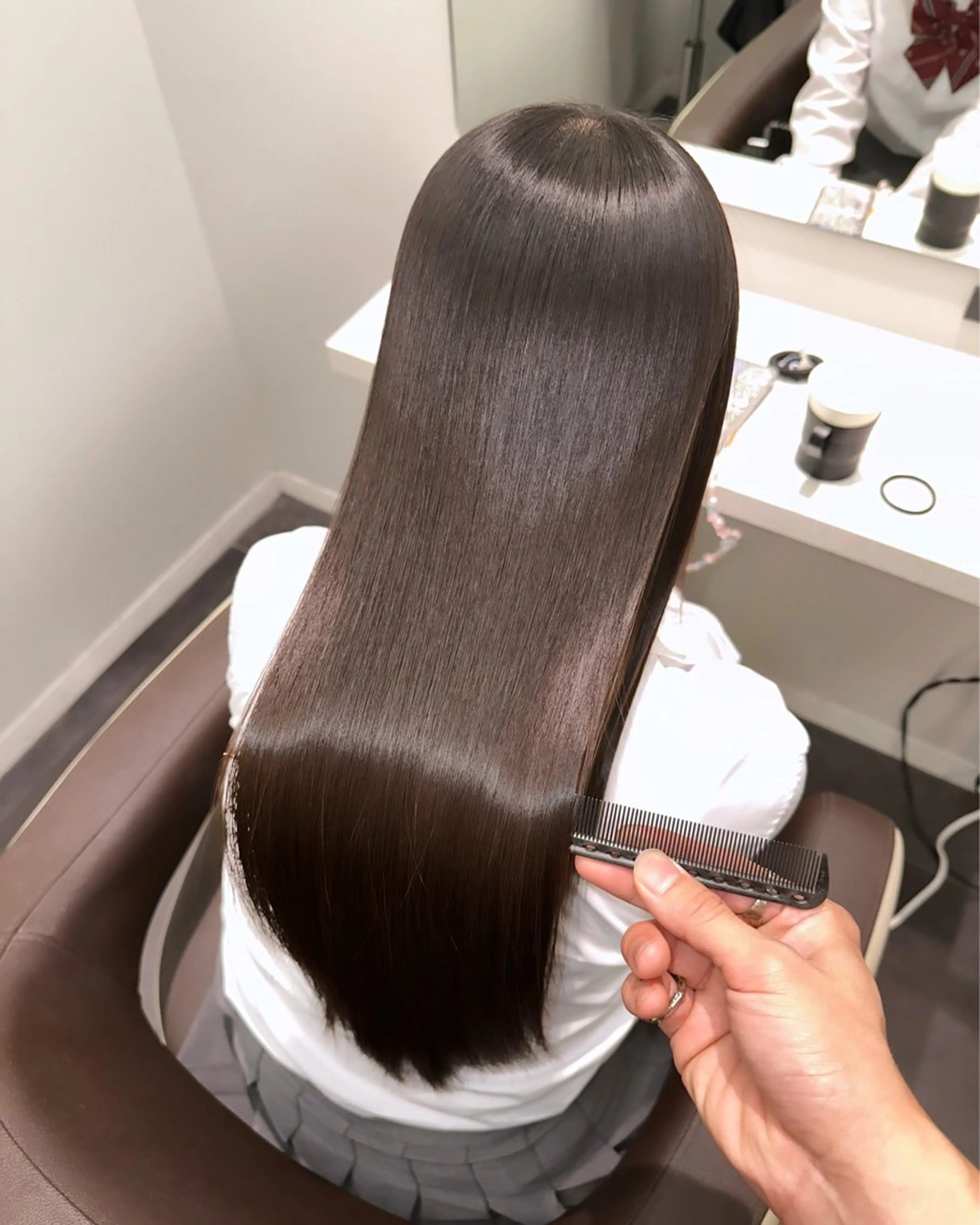 ロング カラー Wisteria所属・美髪特化✨ 伊織✨縮毛矯正✨のヘアスタイル