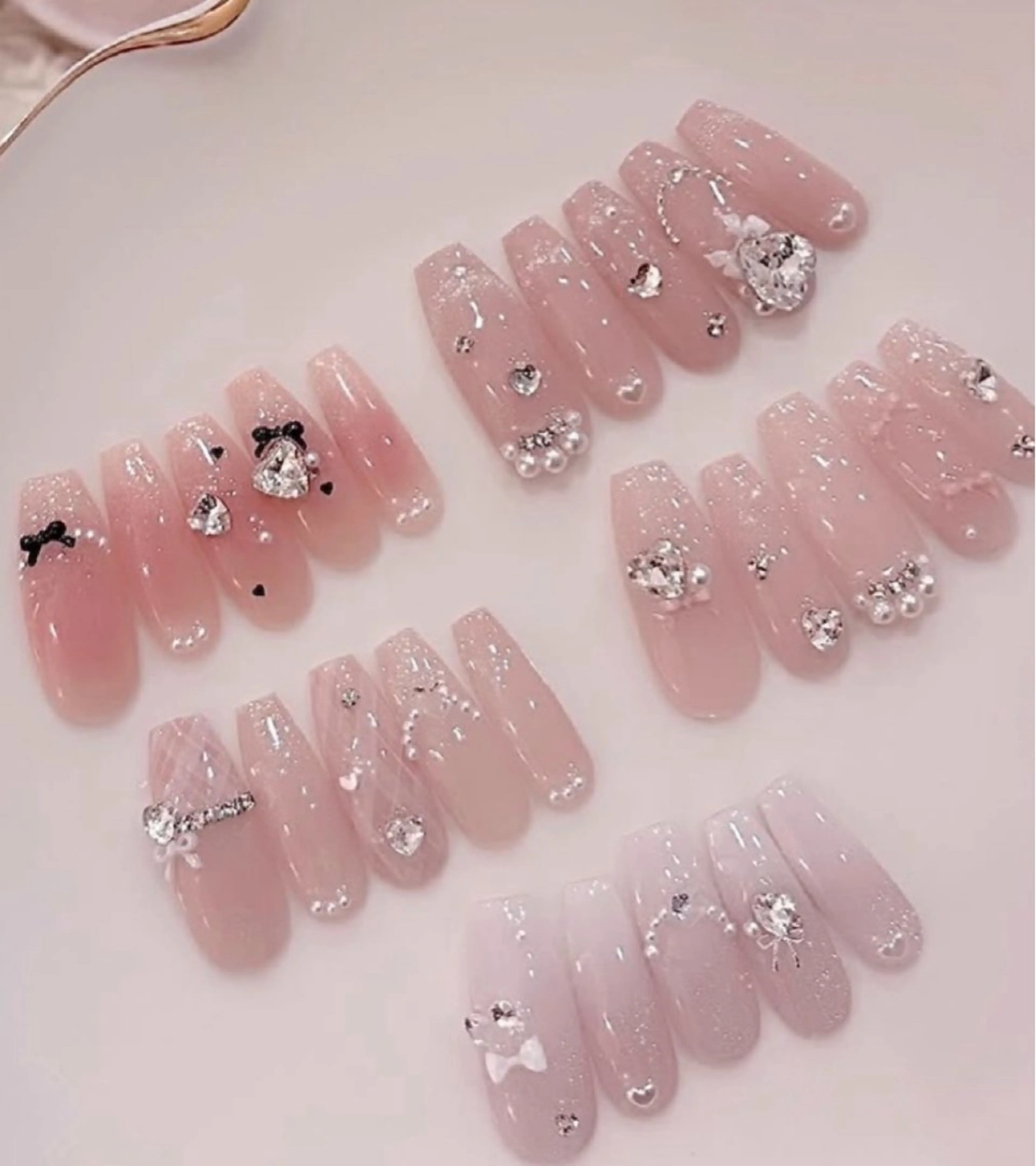 ネイル ワンホンネイル ハンドネイル 認定講師／歴20年 パラジェル　Growのネイルデザイン