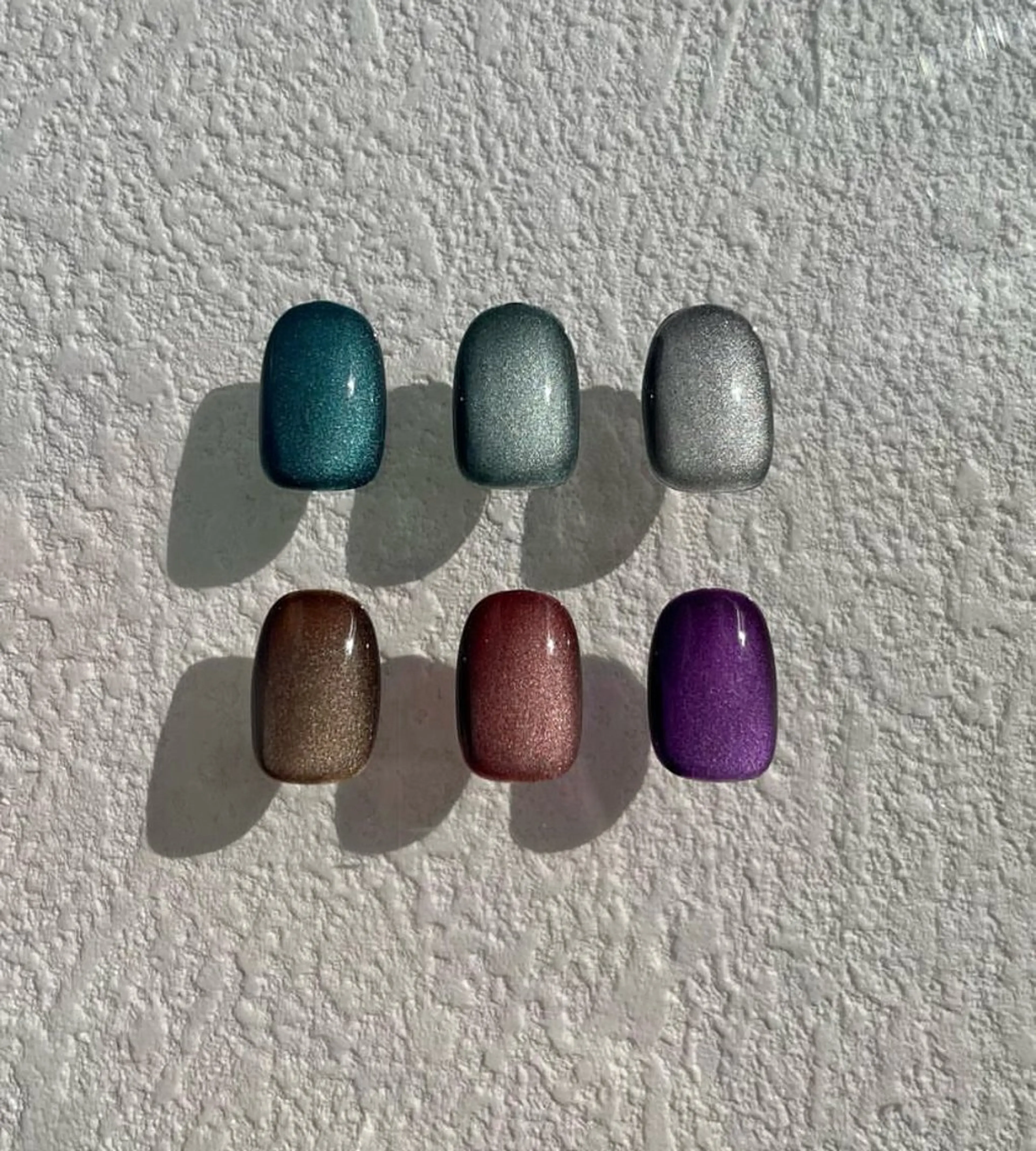 マグネットorフラッシュ✨ワンカラー💅ソフトジェルオフ込み✴︎(フットの場合+¥500)メンズOK🙆♀️の写真