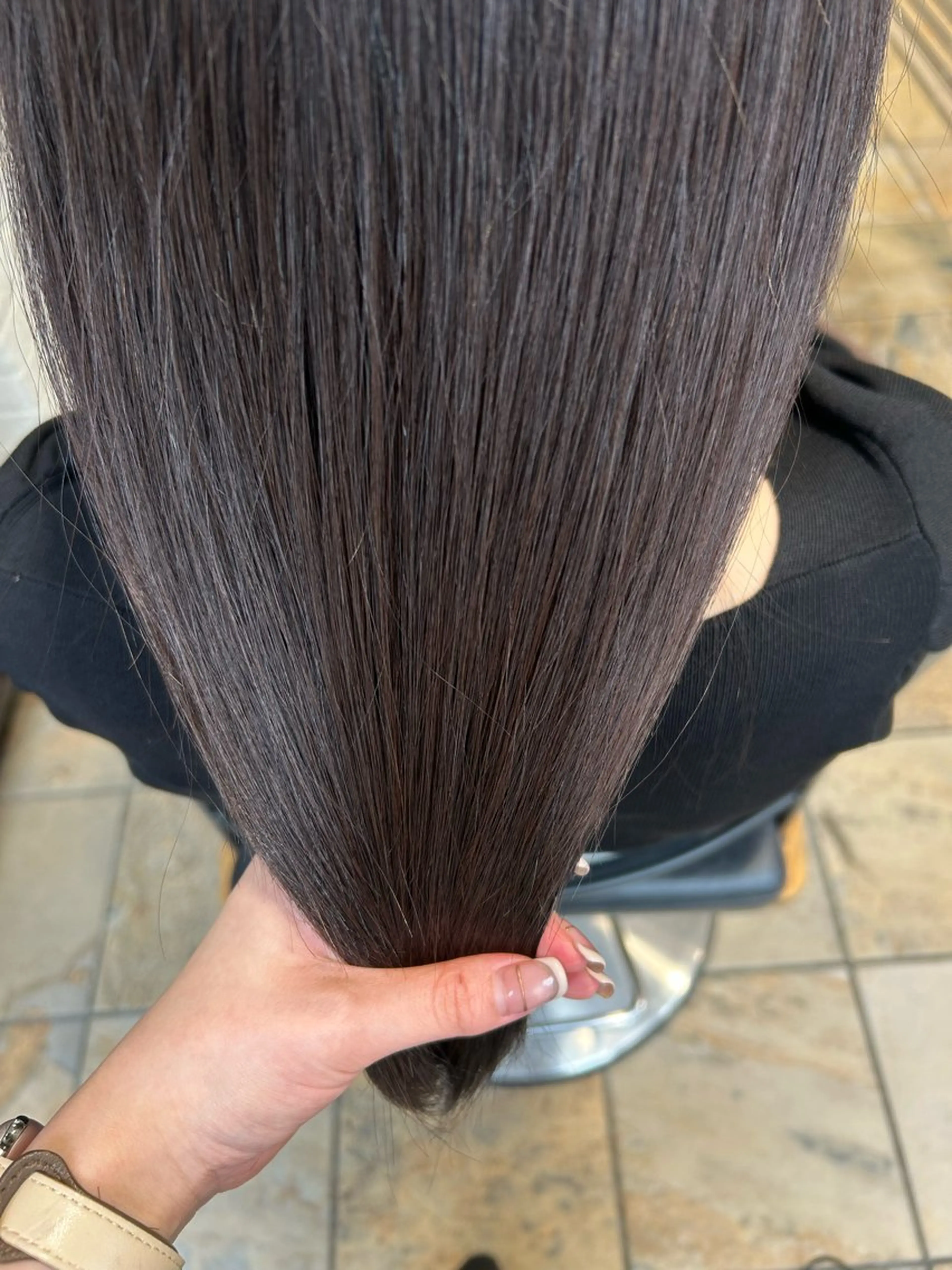 カラー 佐竹 こいきのヘアスタイル