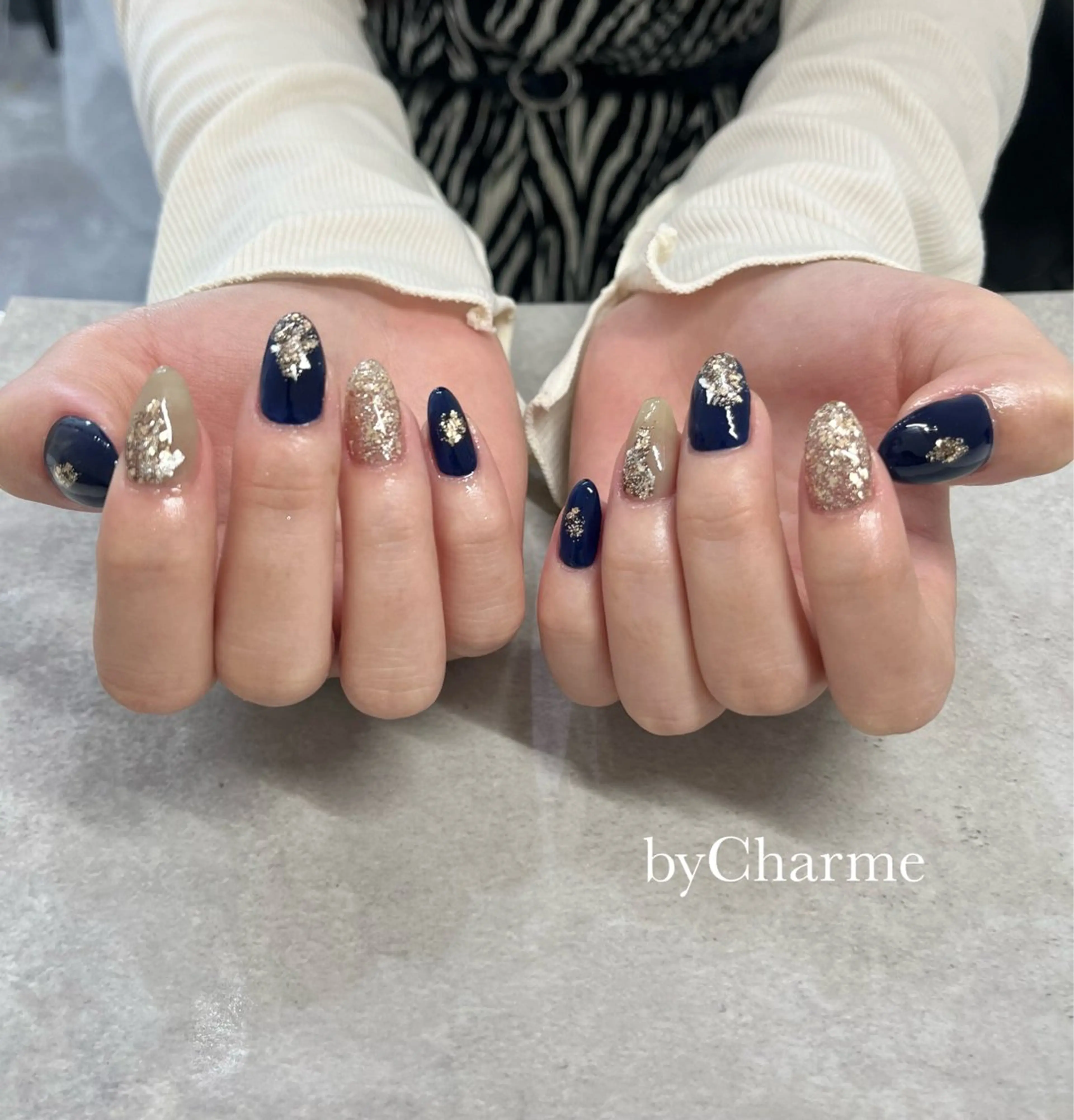 ネイル ニュアンスネイル Ray. Maayaのネイルデザイン