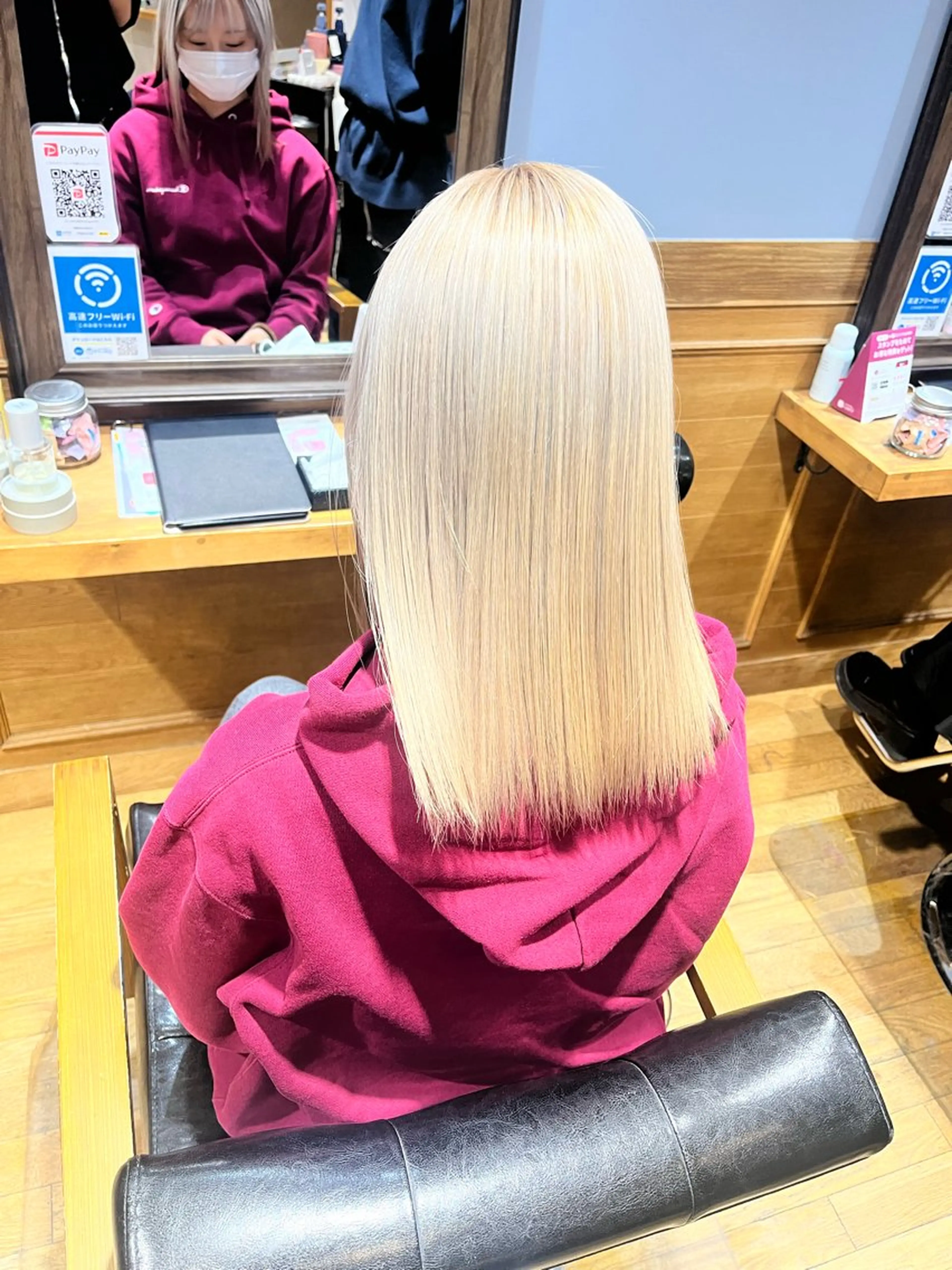 カラー ブロンド rina 🤍のヘアスタイル