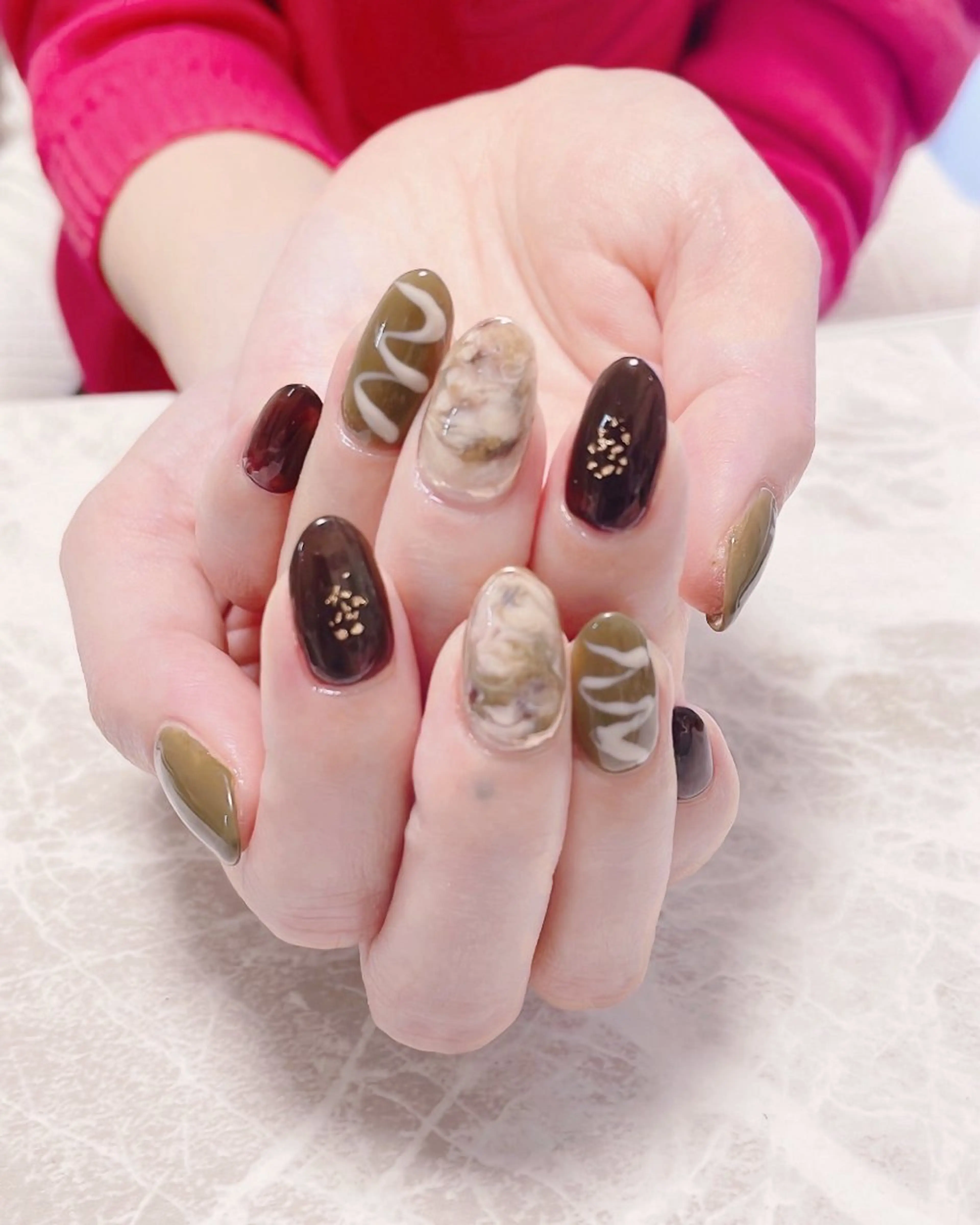 ネイル ハンドネイル 【LUCE】 maiのネイルデザイン