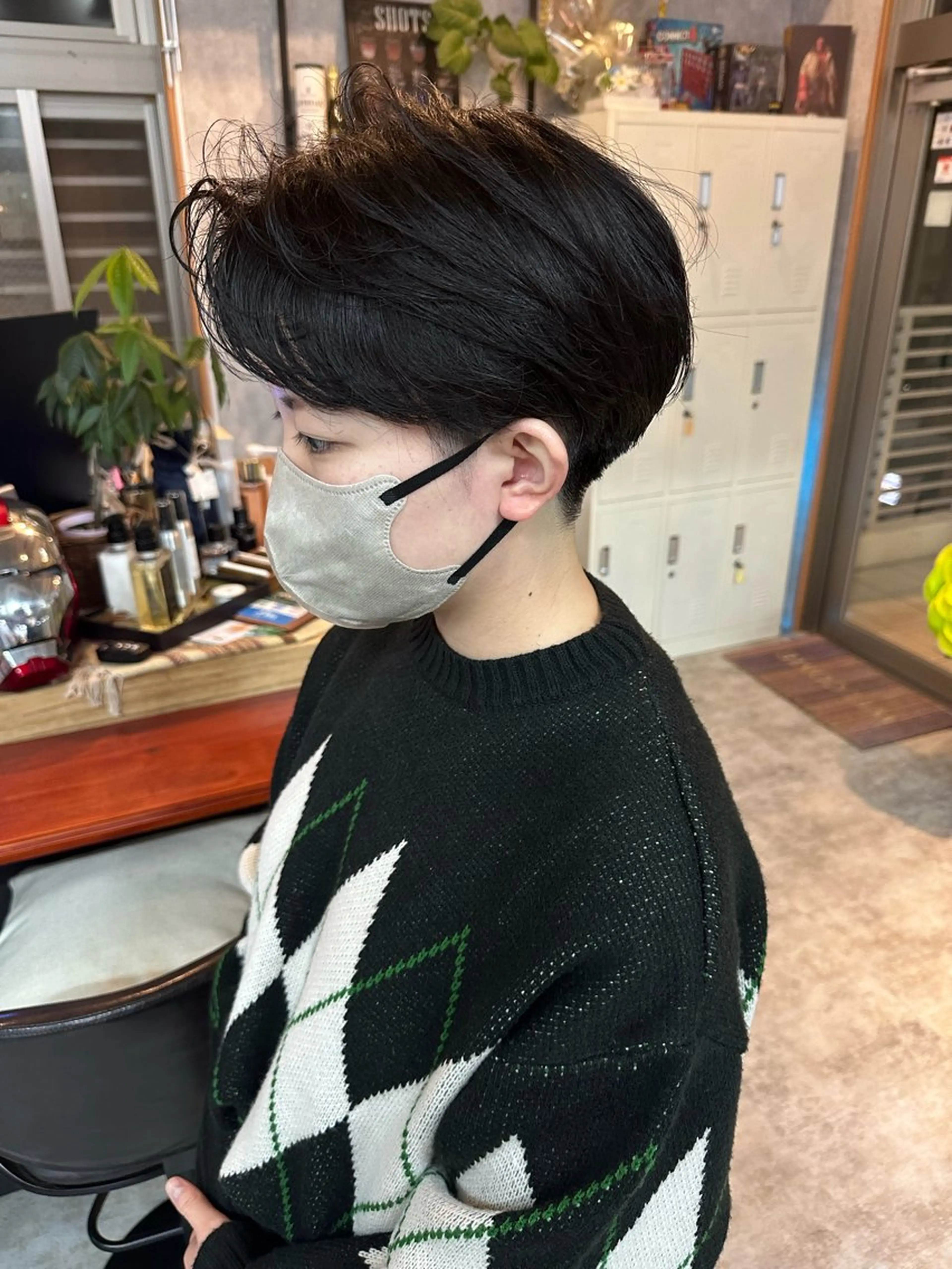 ショート 切りっぱなしボブ ショートボブ ハンサムショート 丸みショート ボブ カット C’LD hair produce /シールドヘア所属・モテ髪/ボブ/ショー ト/アダチフウトのヘアスタイル