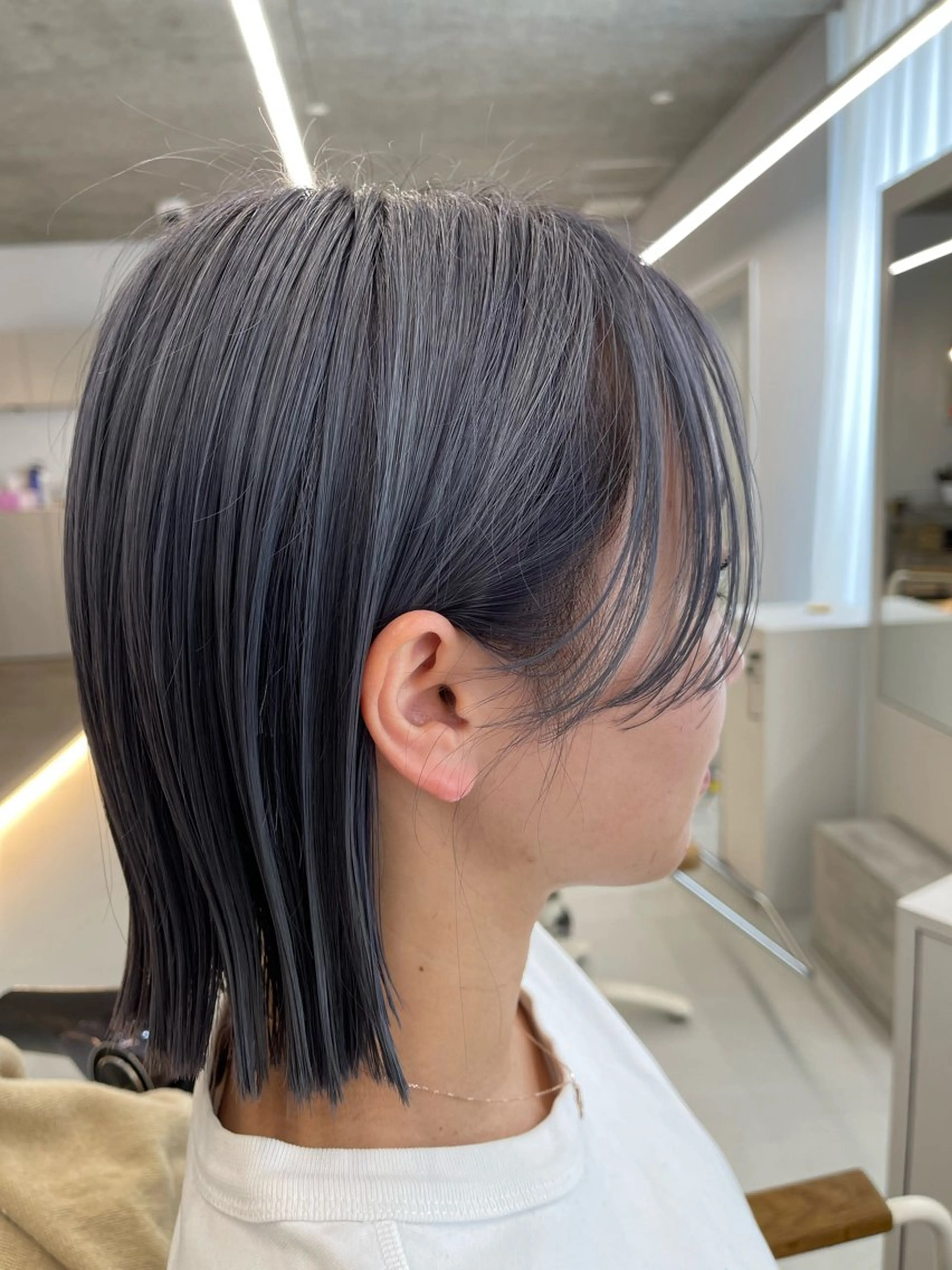 ミディアム カラー 柴田泰秀sotti. 髪質改善/ブリーチのヘアスタイル