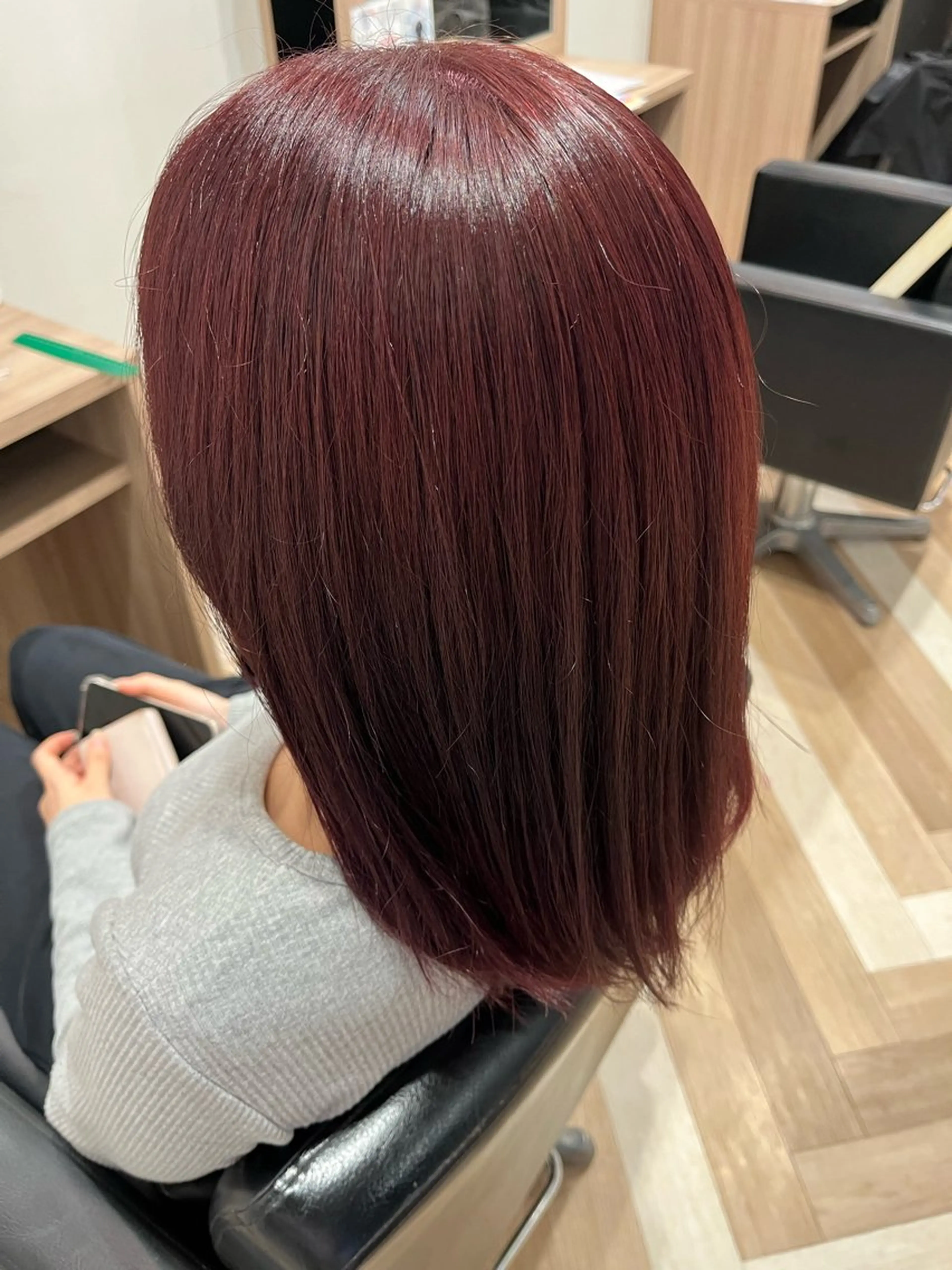 ミディアム 新規様限定クーポン有 田中 俊輔のヘアスタイル