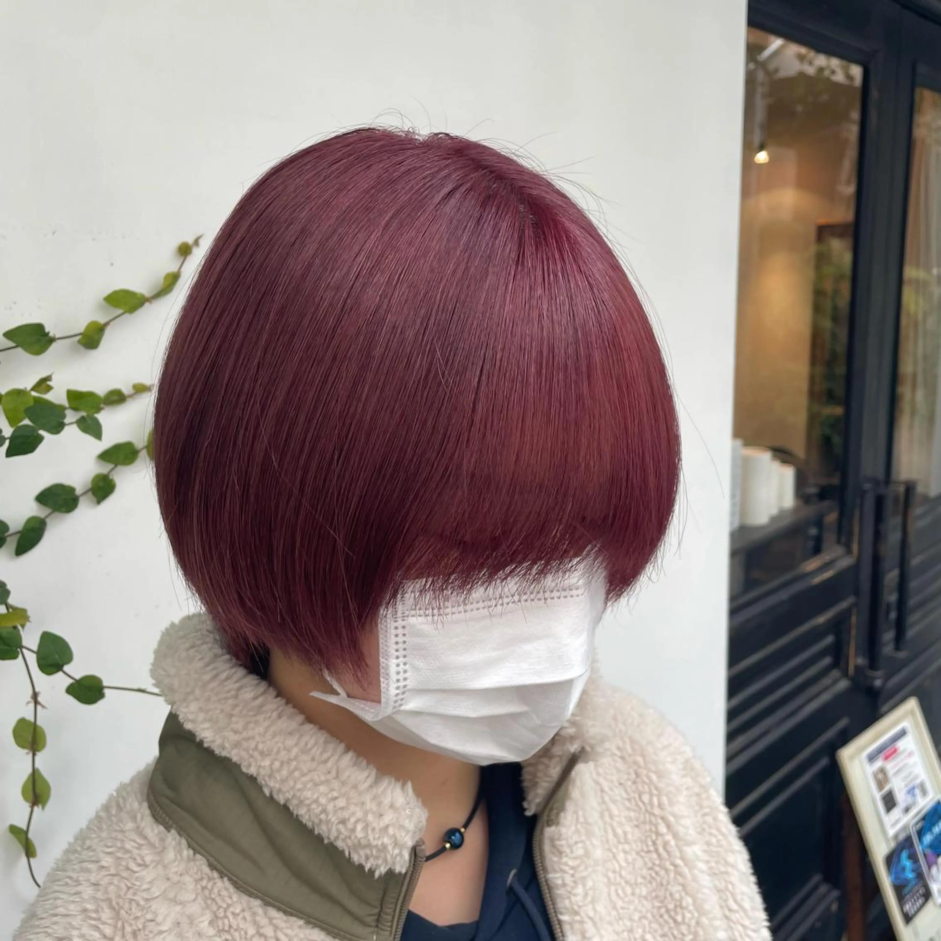 ショート カラー 韓国メンズヘア/ ダウンパーマ/歩夢のヘアスタイル