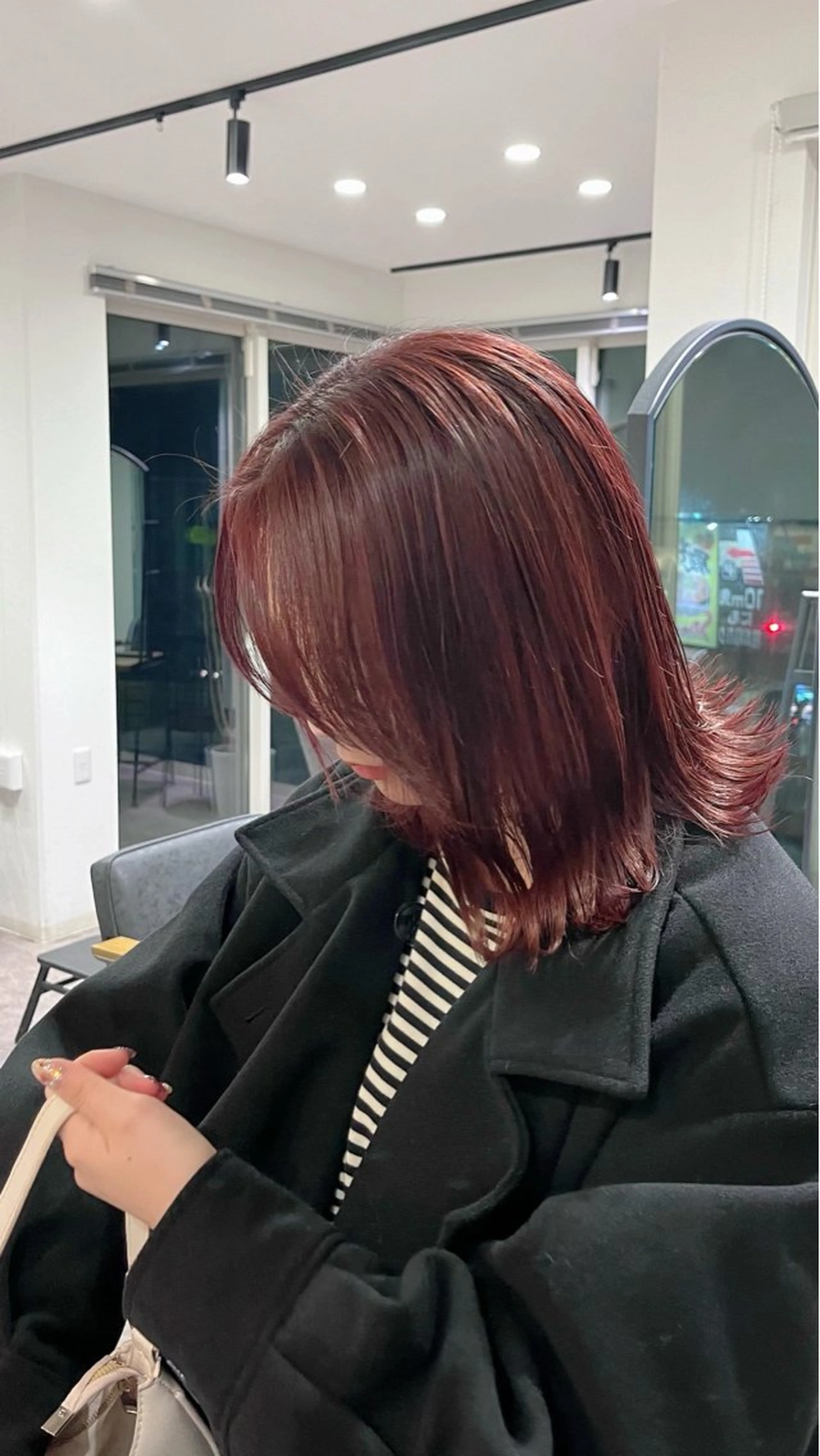 ミディアム カラー STRAAL所属・カットモデル✂️ ゆうかのヘアスタイル