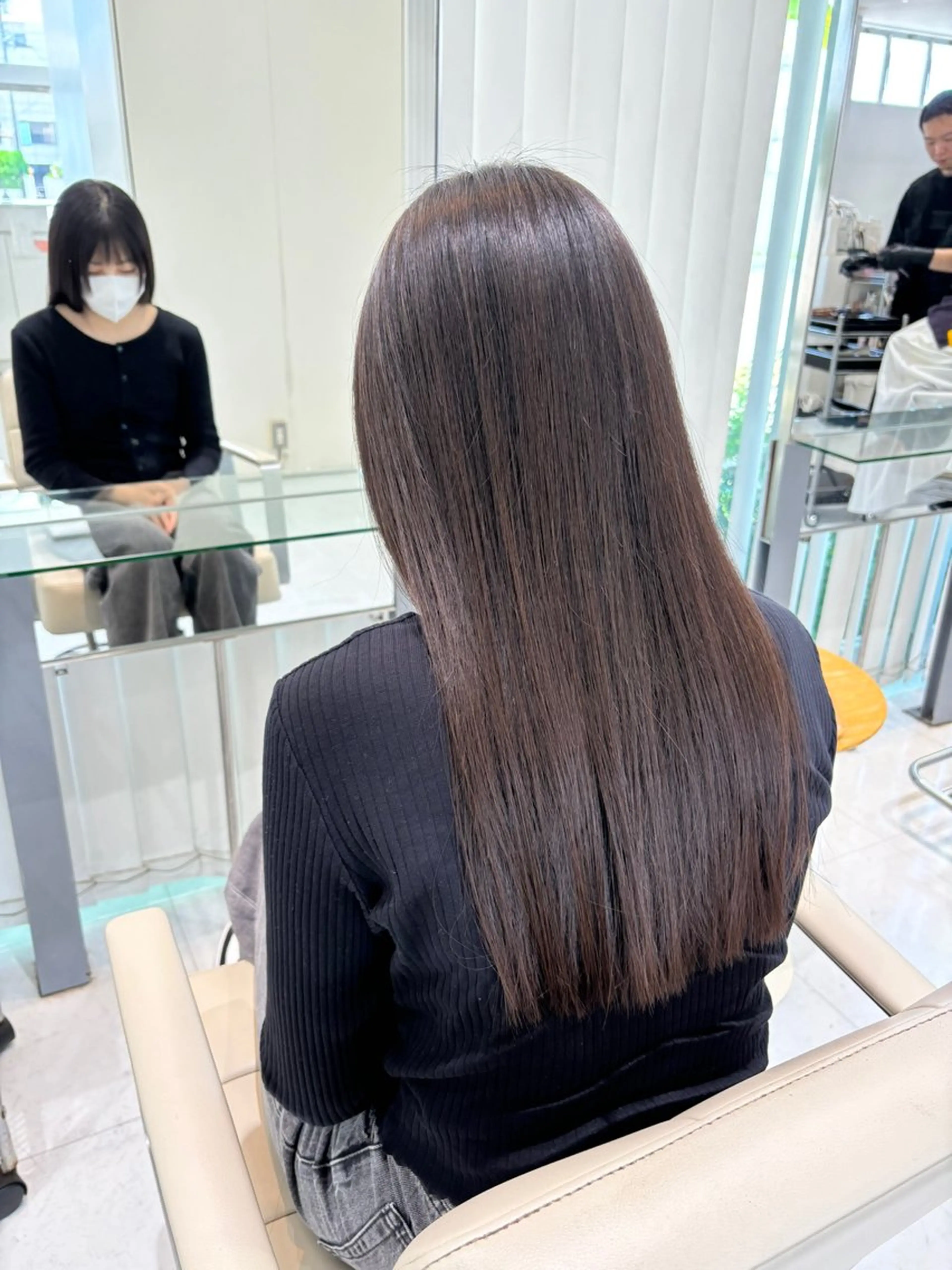 ロング U hair師勝 成戸飛羽磨のヘアスタイル