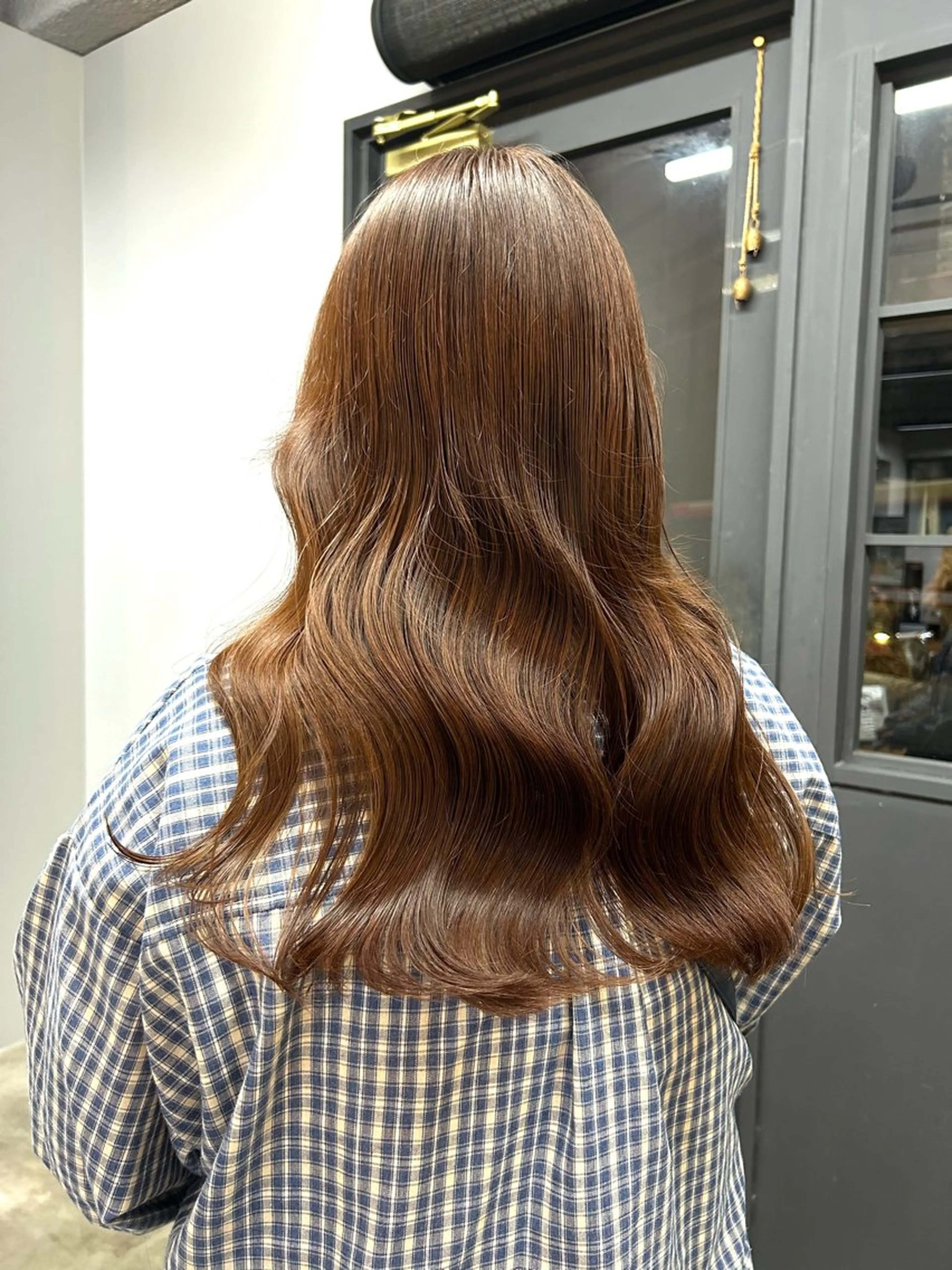 セミロング カラー ヘアカラー トリートメント ROCCOeast Rukaのヘアスタイル