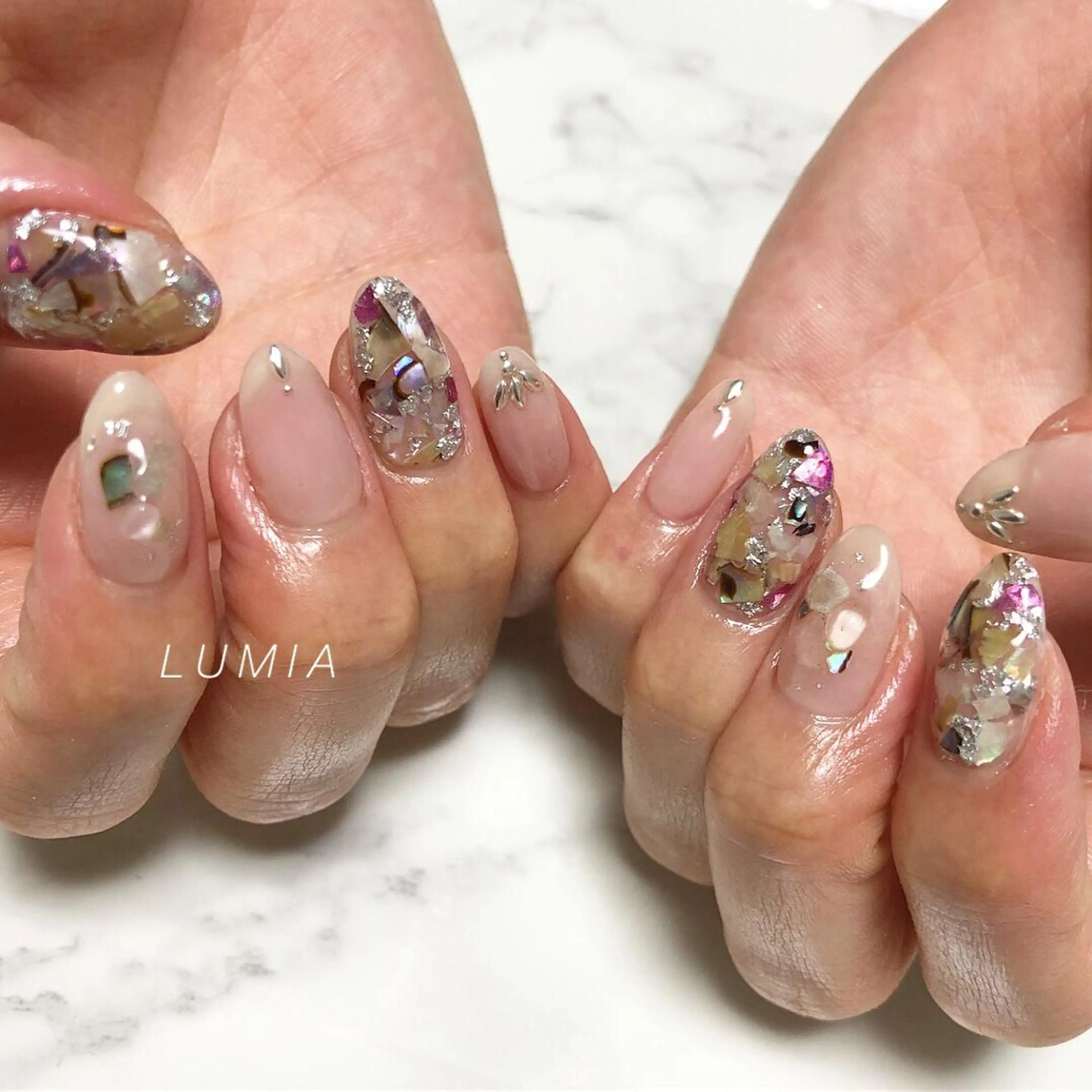 ネイル nail&eyelash Rine所属・Rine 放出 (リネ)のネイルデザイン