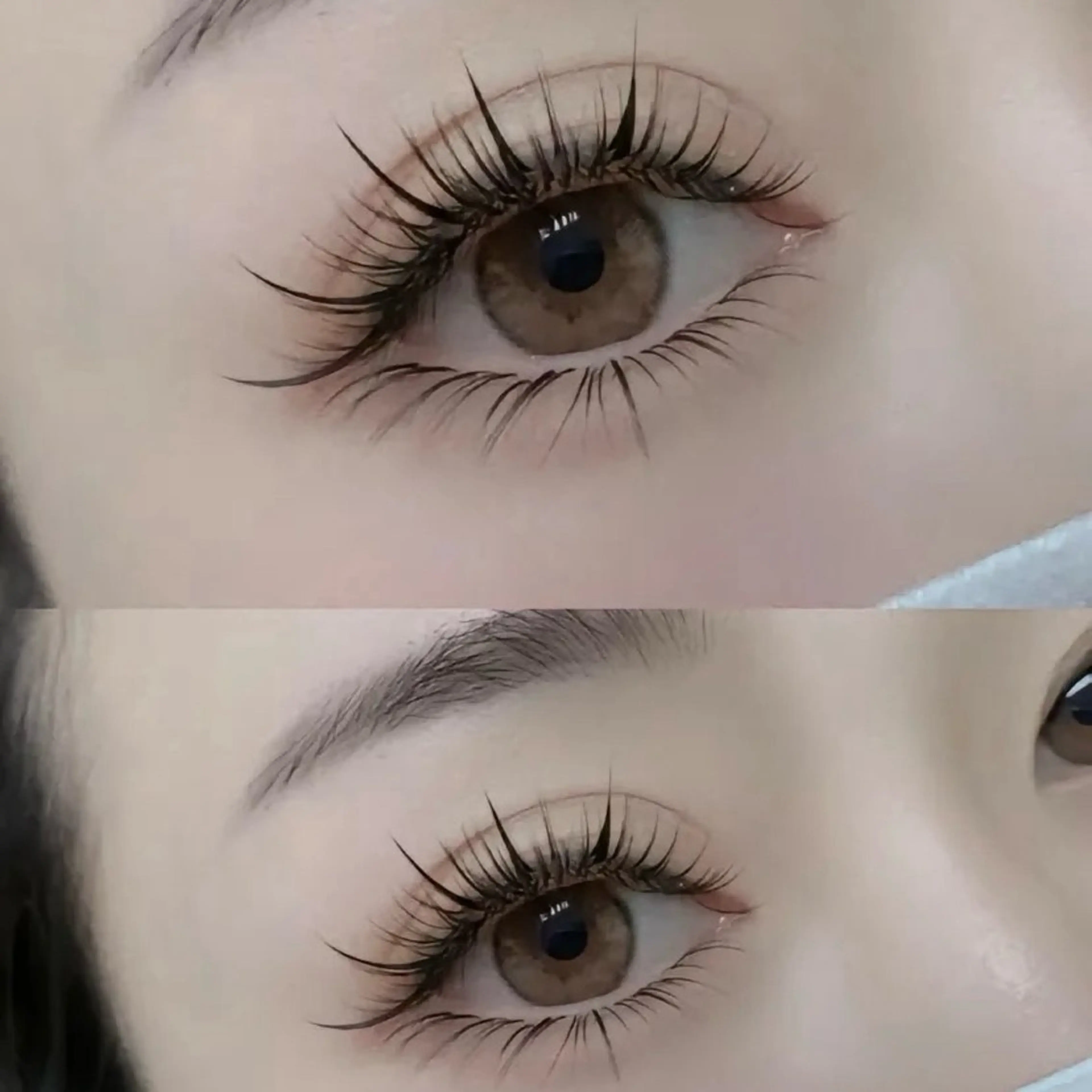 マツエク・マツパ 束感まつ毛 カラーマツエク フラットラッシュ パリジェンヌラッシュリフト まつげパーマ ミユ 横浜のマツエク・マツパデザイン