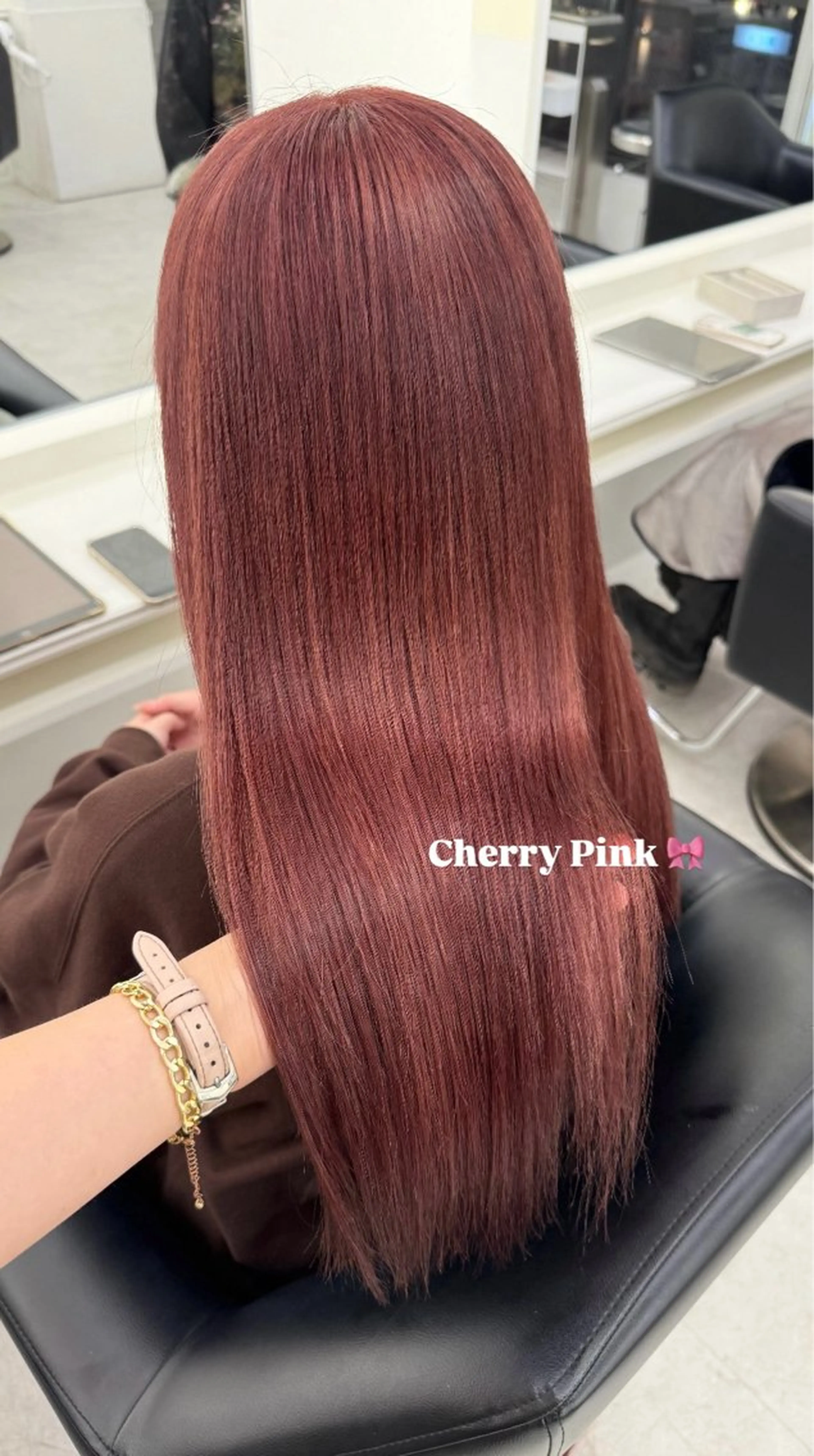 ロング カラー カット ヘアカラー ParveMix🎀 稲垣詞葉のヘアスタイル