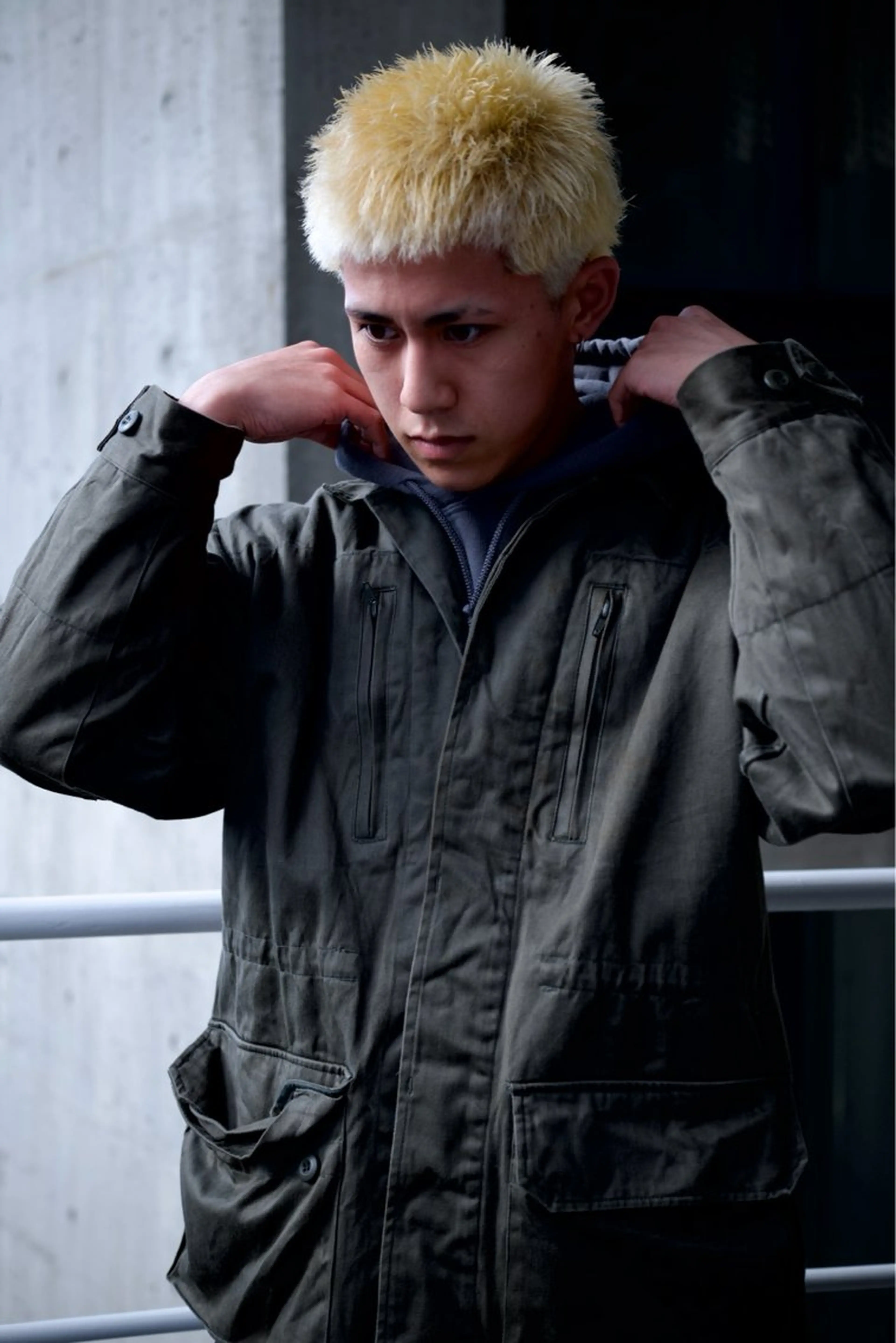 ショート カラー メンズ sole所属・mitsuki 名古屋/栄のヘアスタイル