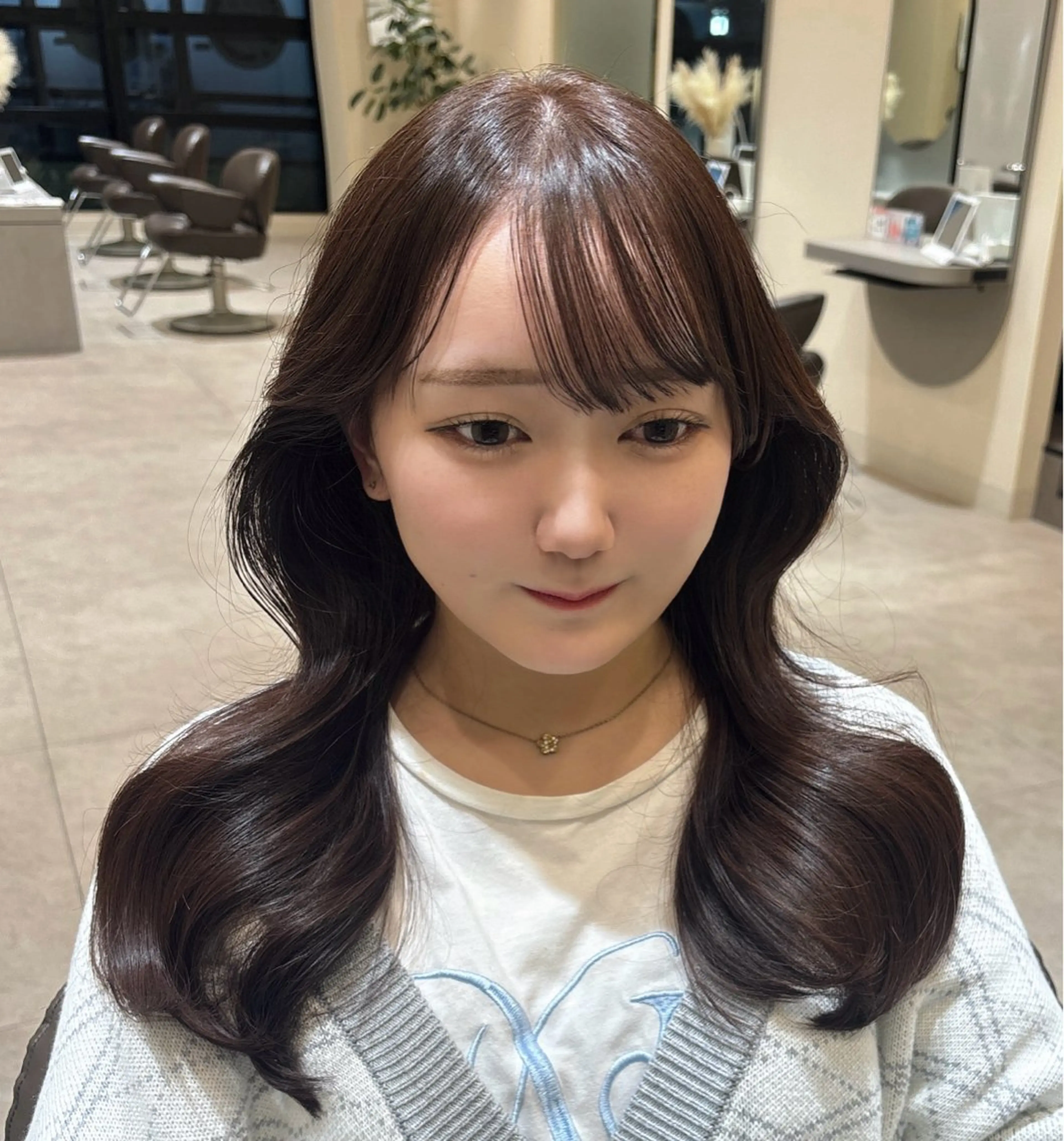ロング TAYA  ひばりが丘店所属・福留 和のヘアスタイル