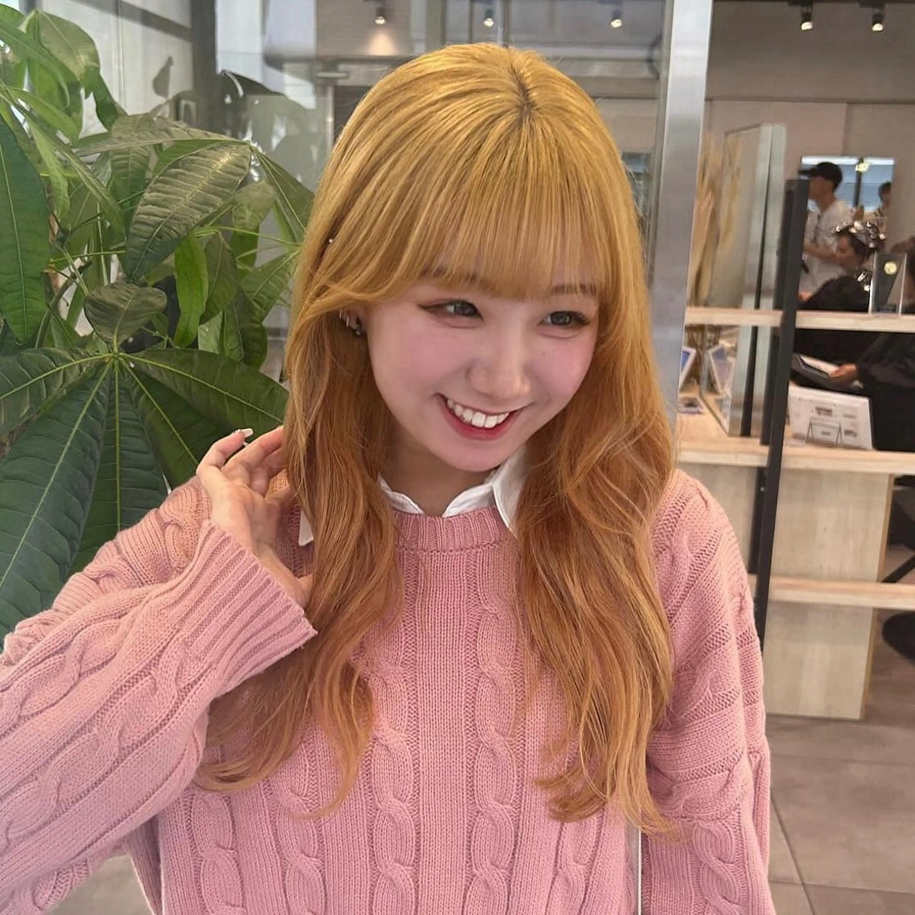 ロング カラー デザインカラー 🥨HAZUKiのヘアスタイル