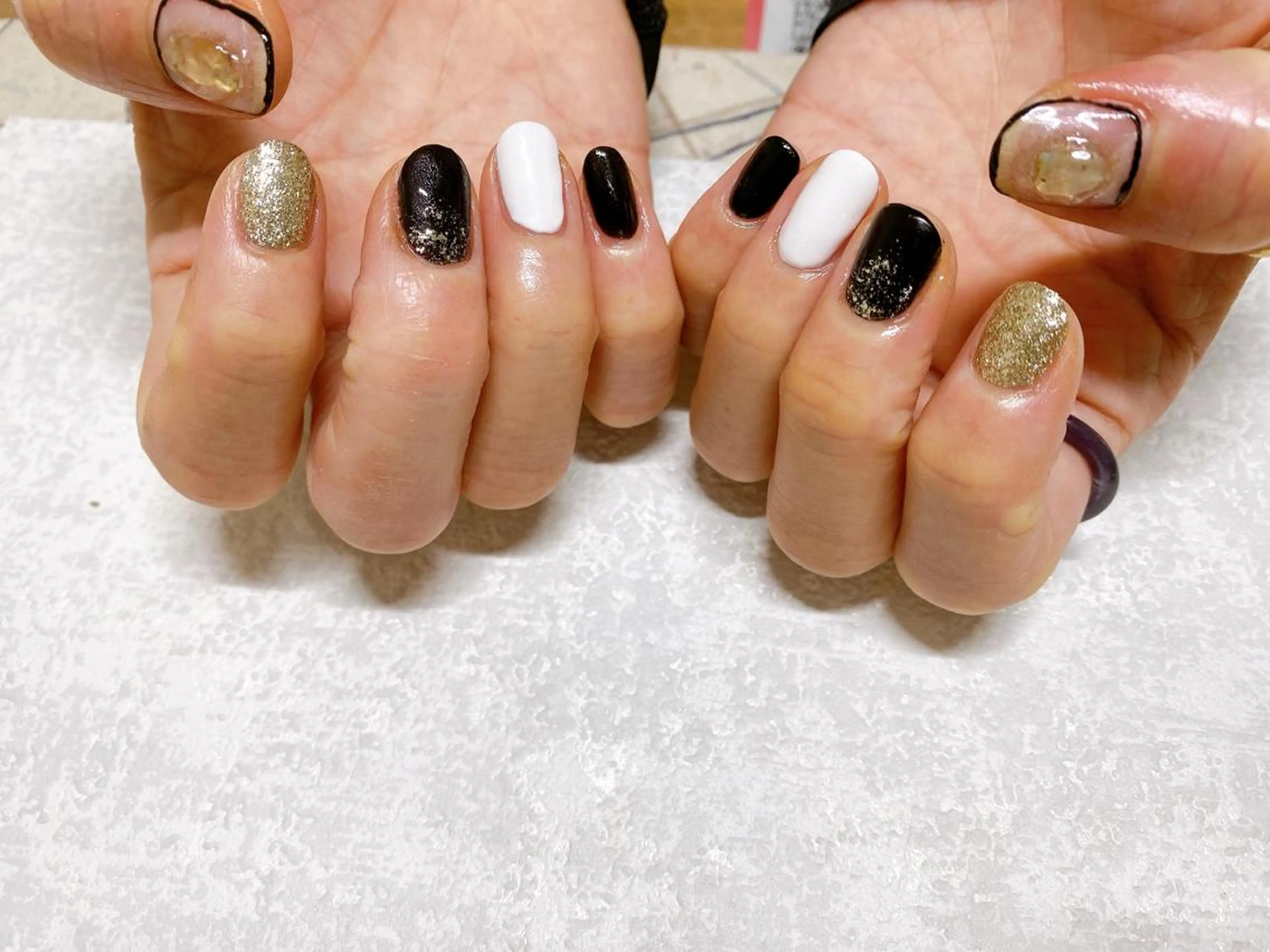 ネイル オーロラネイル フラワーネイル フットネイル フレンチネイル ジェルネイル Mogu nail 二子玉川のネイルデザイン