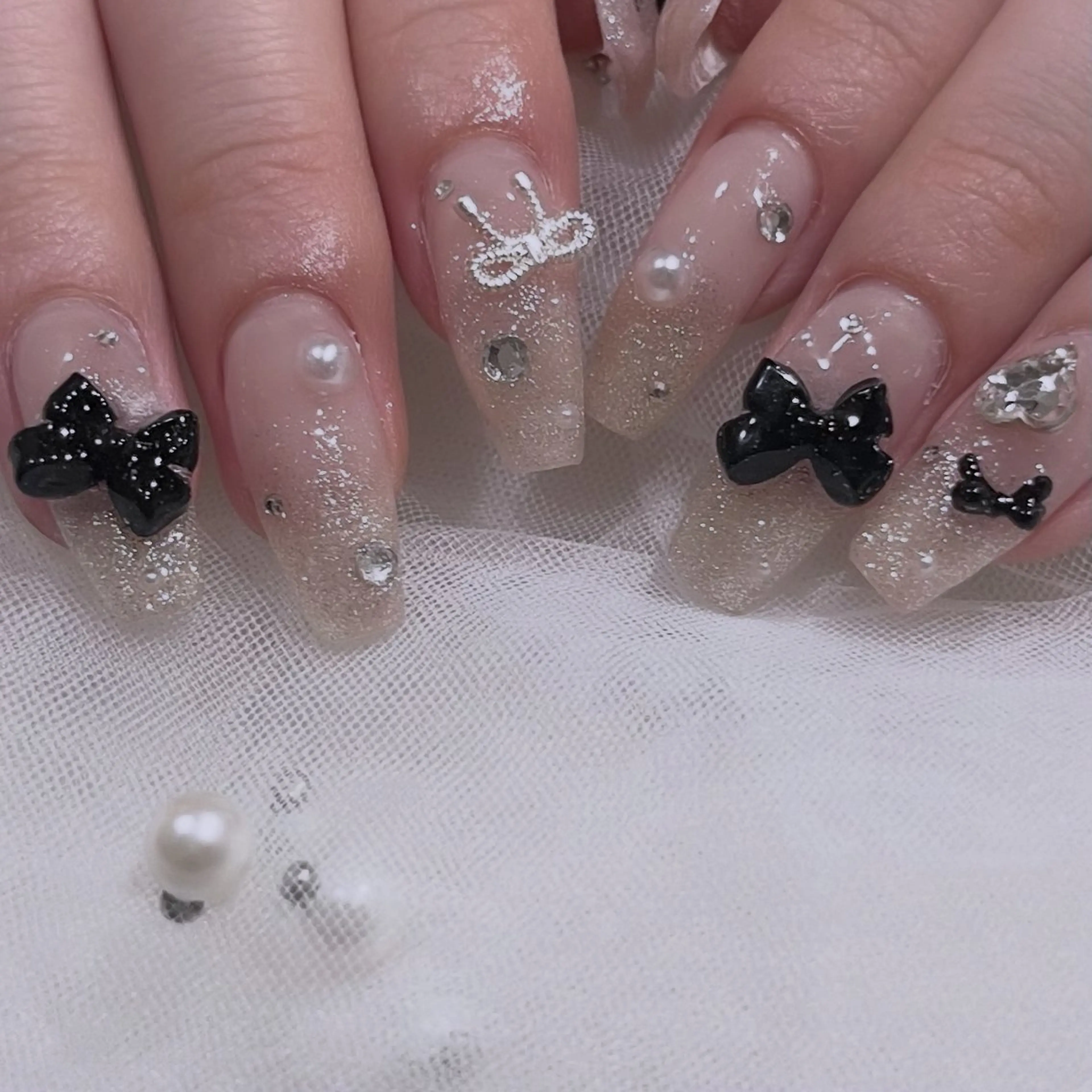 ネイル ハンドネイル 🧁fein. nana🩵のネイルデザイン