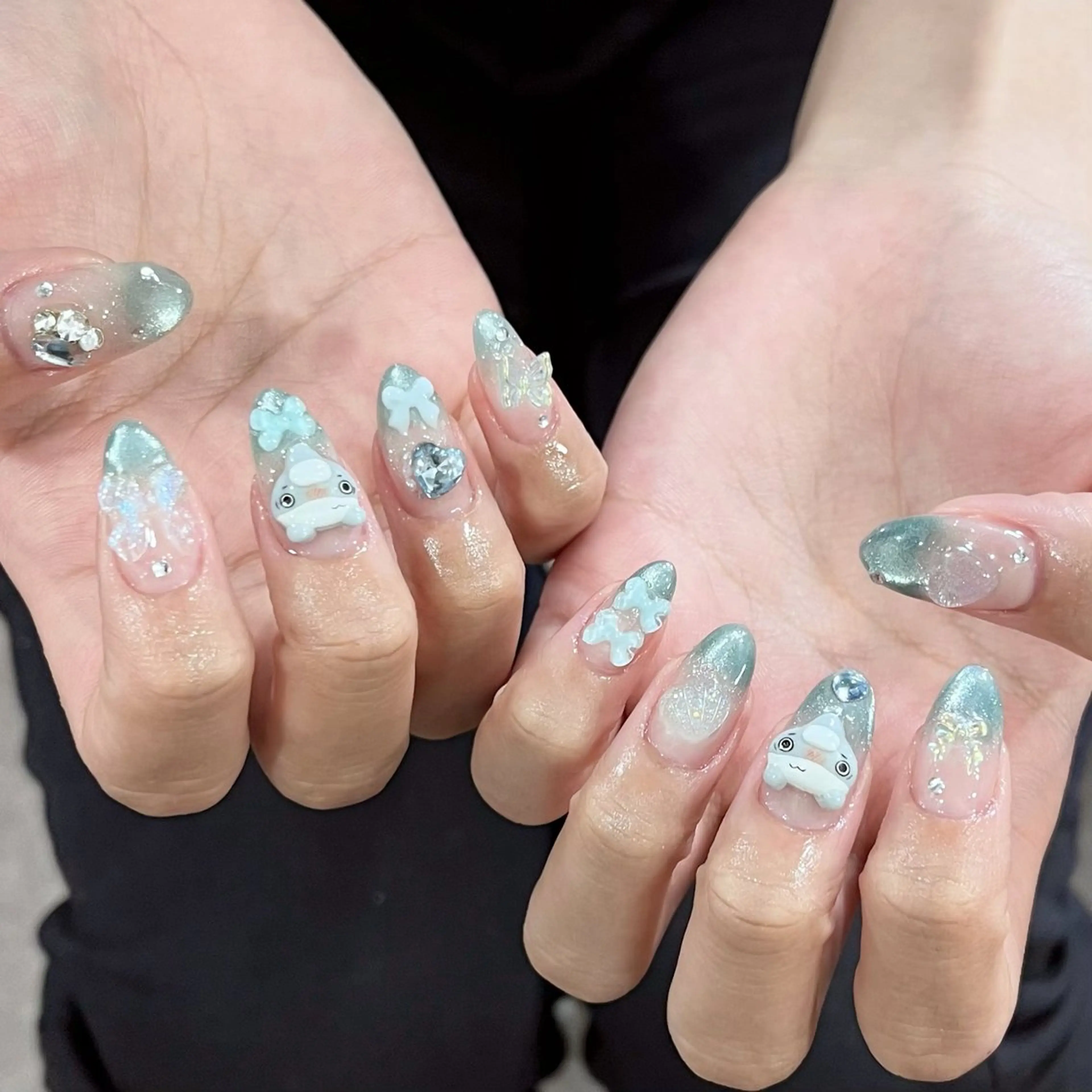 ネイル 韓国ネイル ワンホンネイル ハンドネイル ハンドケア Kawaii _Nailのネイルデザイン