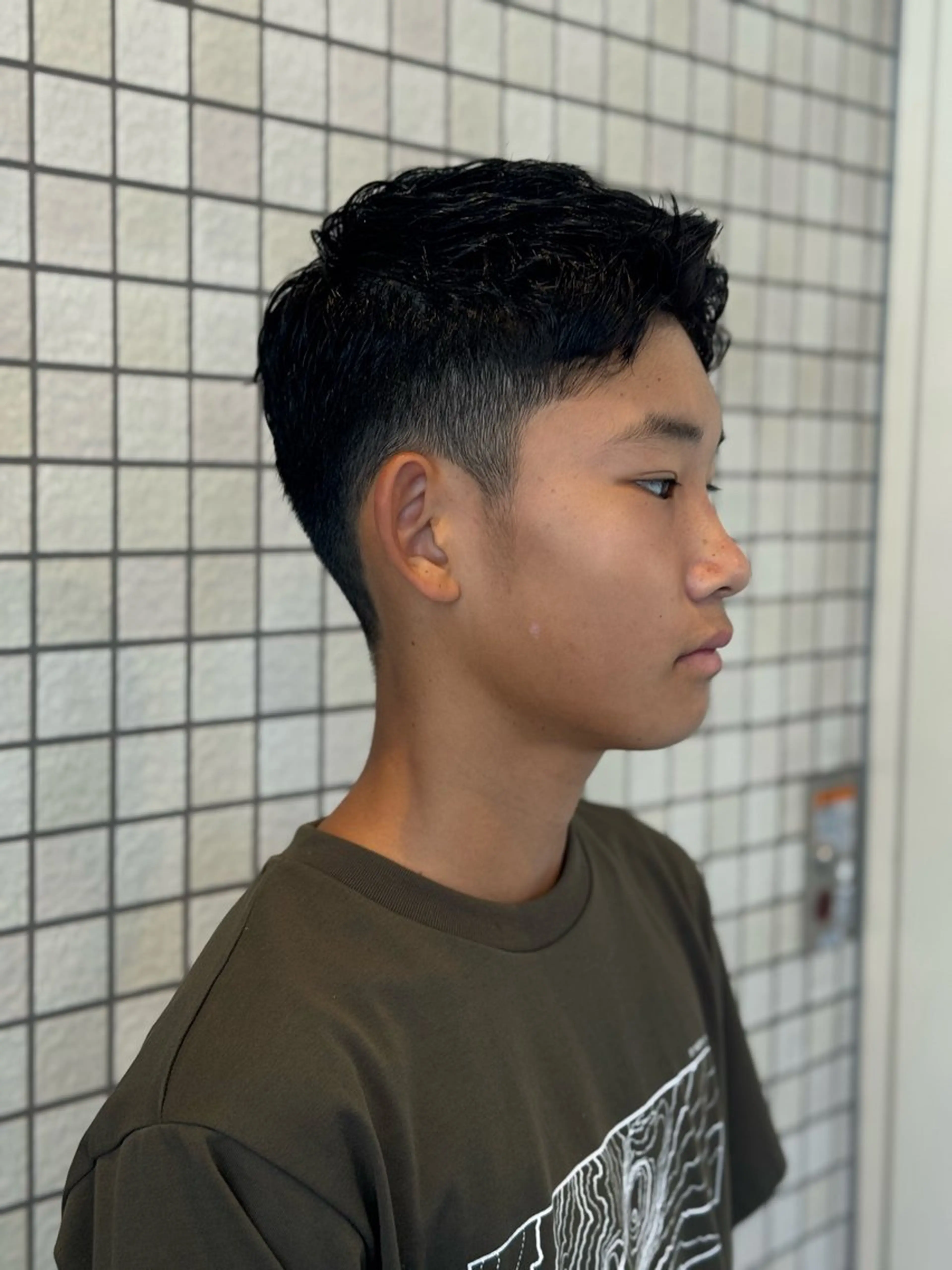 メンズ カット leo/ロング／ レイヤーカット⛈️のヘアスタイル