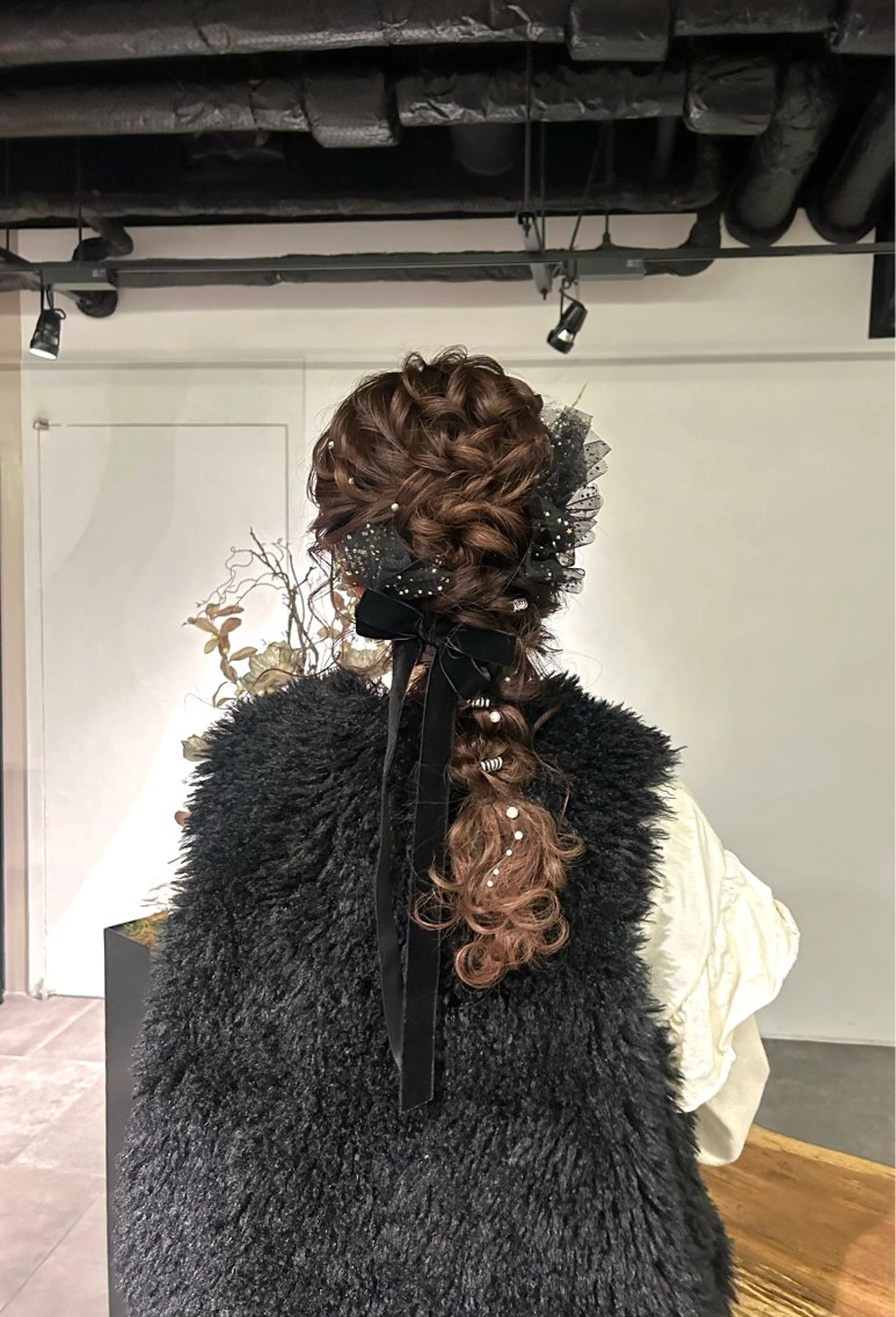 セミロング ヘアセット Mila Hazukiのヘアスタイル