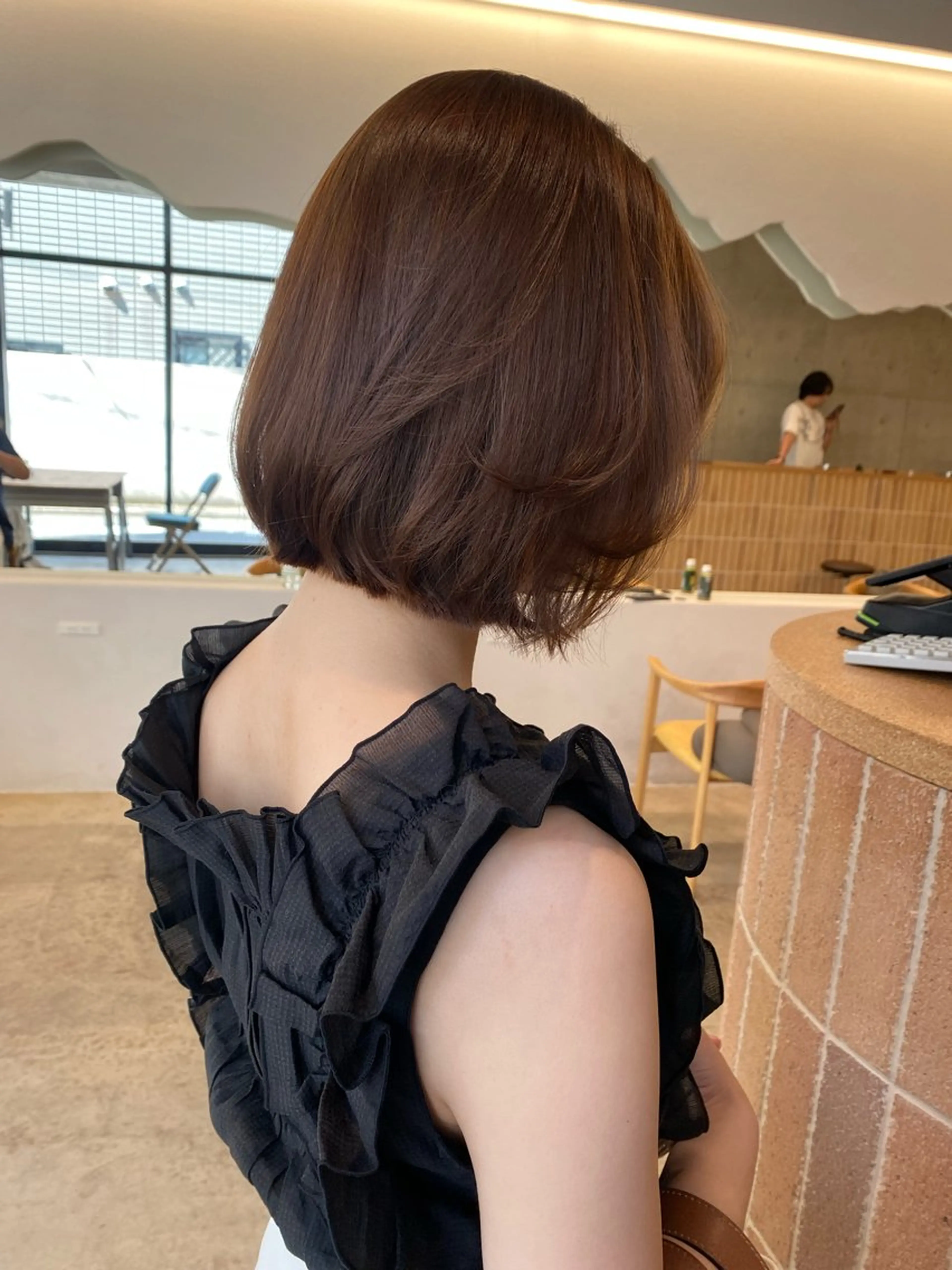 カラー カット ヘアカラー レイヤー/柔色 カラー/SAkiのヘアスタイル