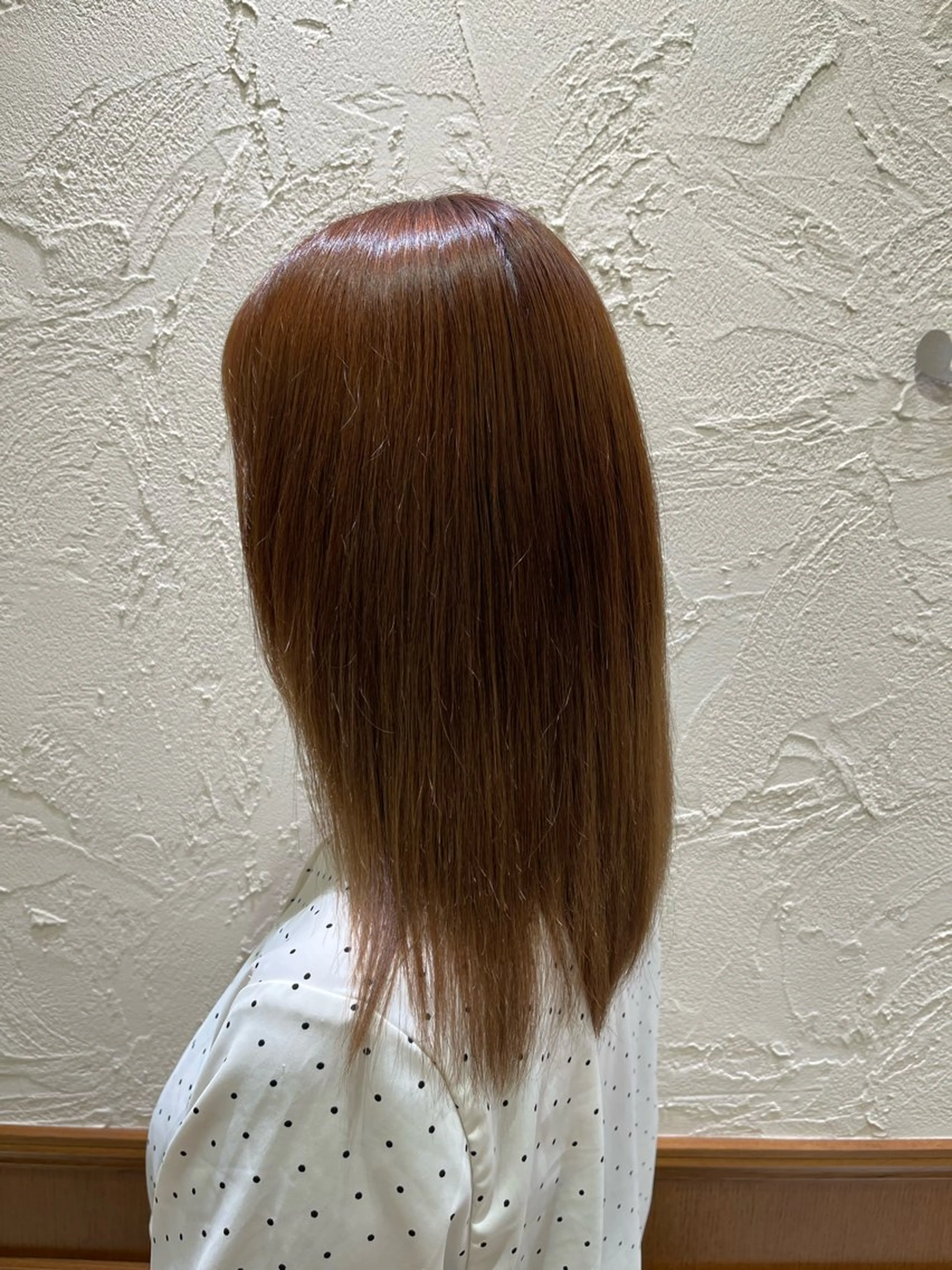 セミロング 髪質改善/縮毛矯正 🧸梅川のヘアスタイル