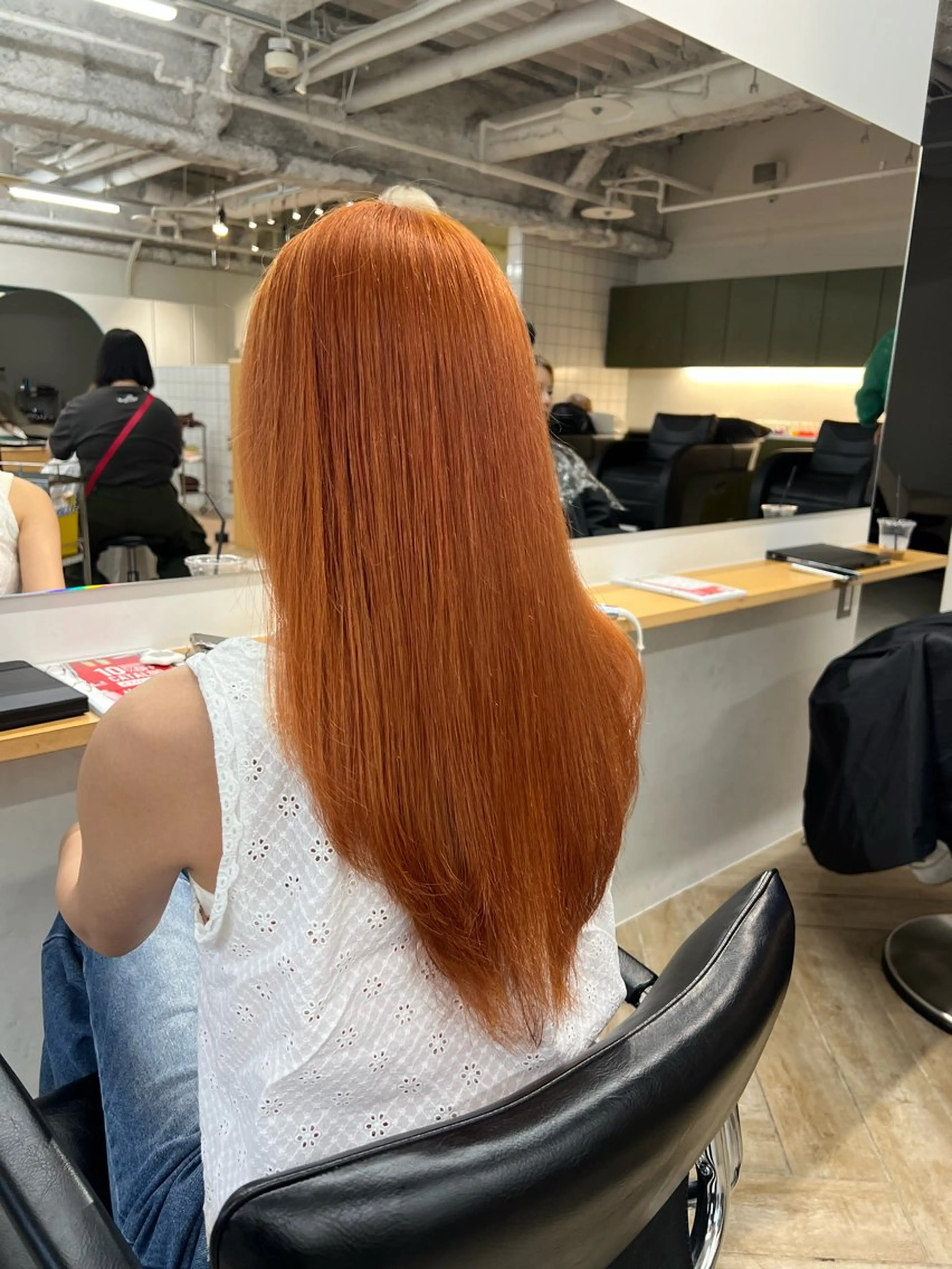 ロング カラー カット ヘアカラー トリートメント ベージュカラー 新潟/万代/井上佑のヘアスタイル