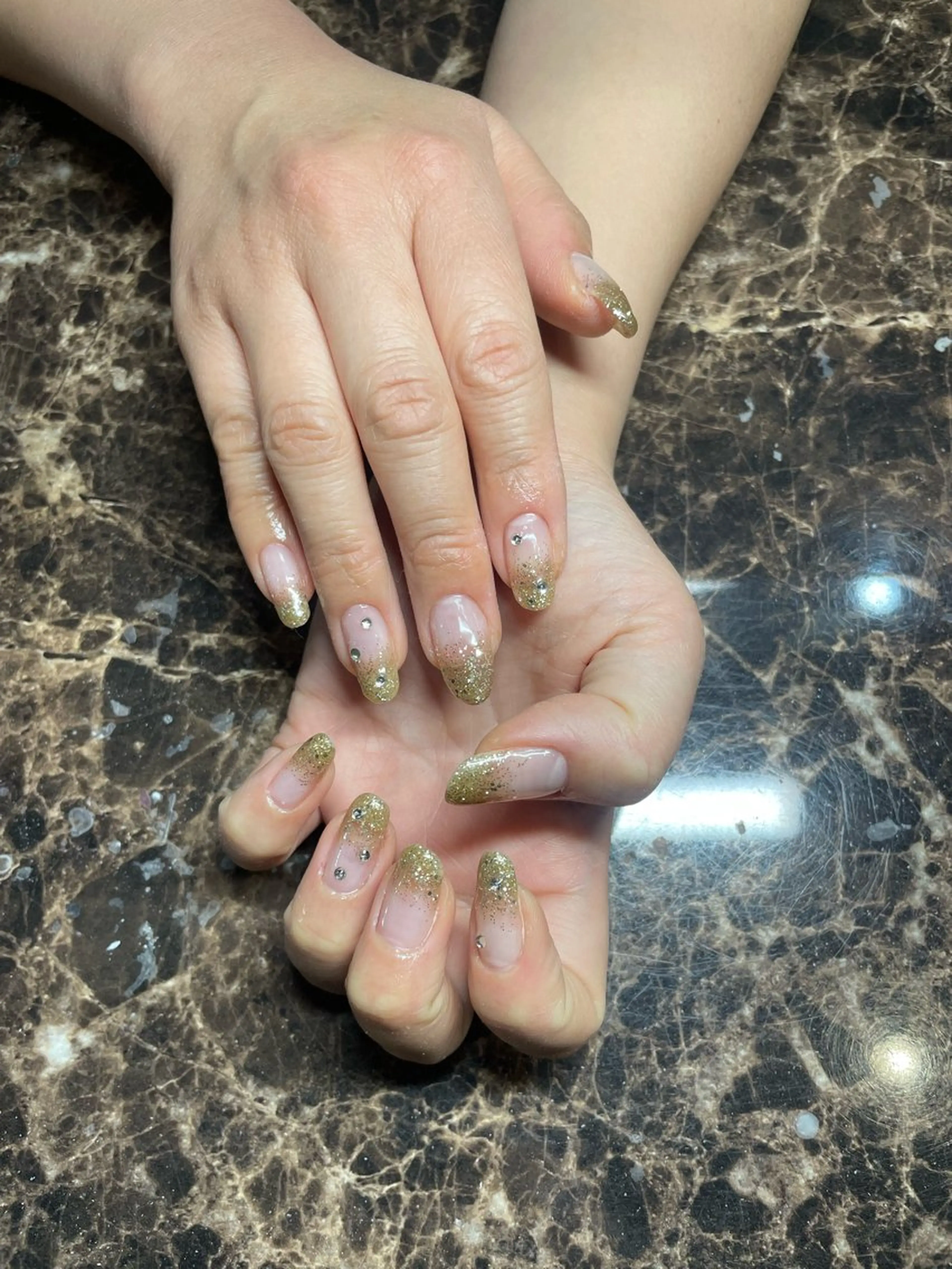 ネイル 長さ出し スカルプネイル IROHA NAIL 北村菜帆のネイルデザイン