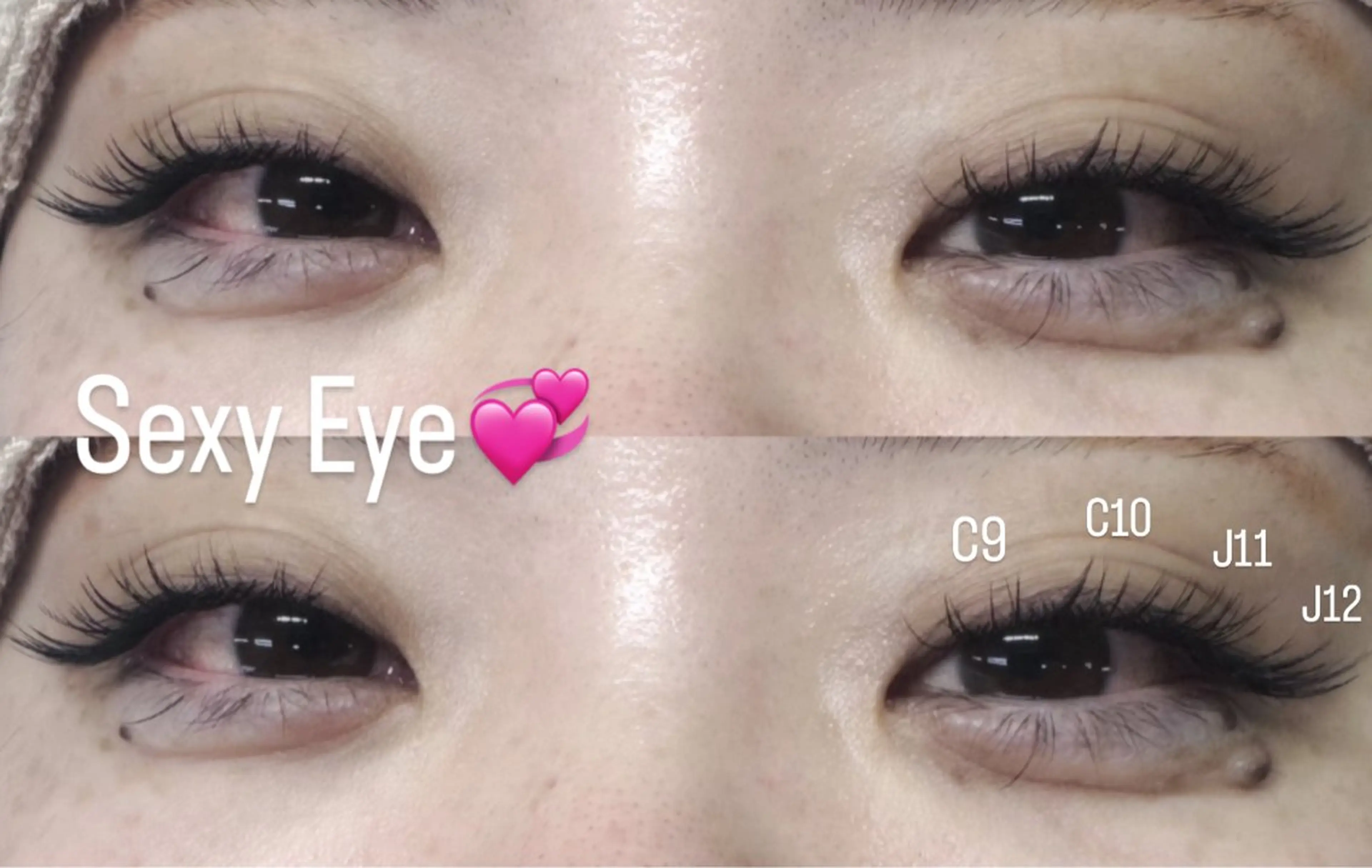 マツエク・マツパ Cカール Jカール ミンク MAQUIA泉中央店 相馬のマツエク・マツパデザイン