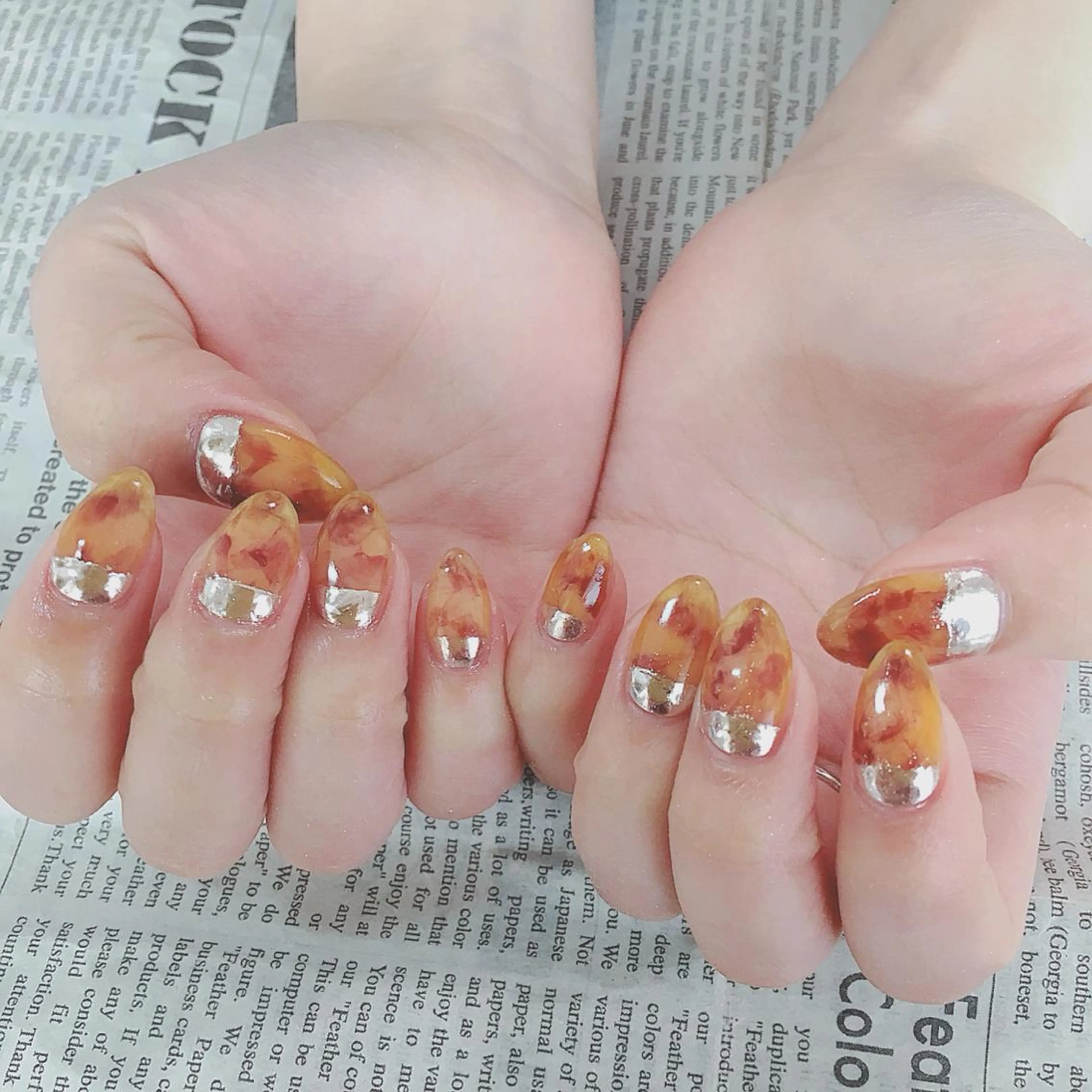 ネイル ハンドネイル ハンドケア 森山 舞のネイルデザイン