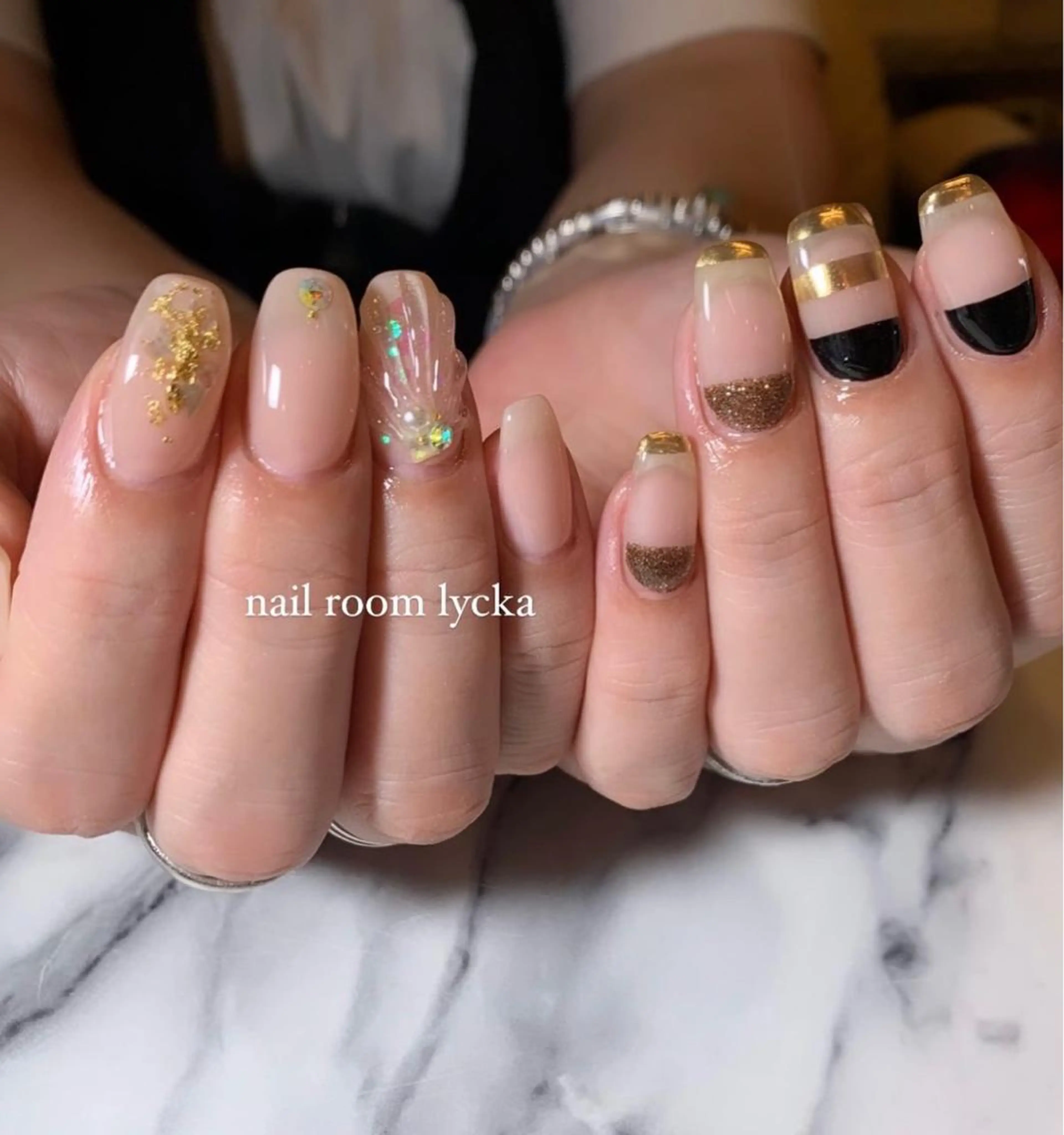 ネイル ﾈｲﾙﾙｰﾑﾘｯｶ 𝐦𝐚𝐲𝐮のネイルデザイン