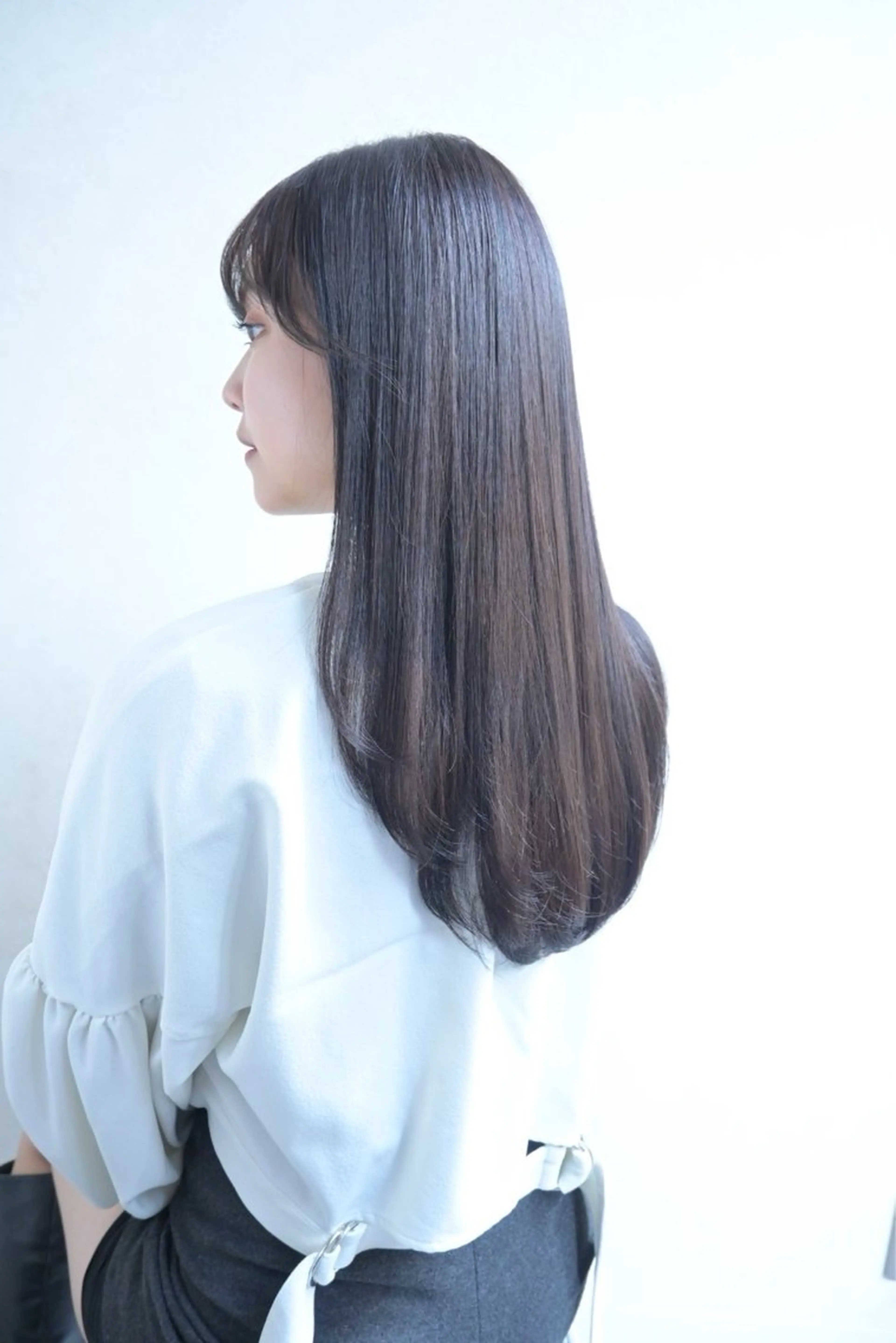 【最先端ツヤカラー】カット+超高濃度水素カラー+トリートメント【江坂】の写真