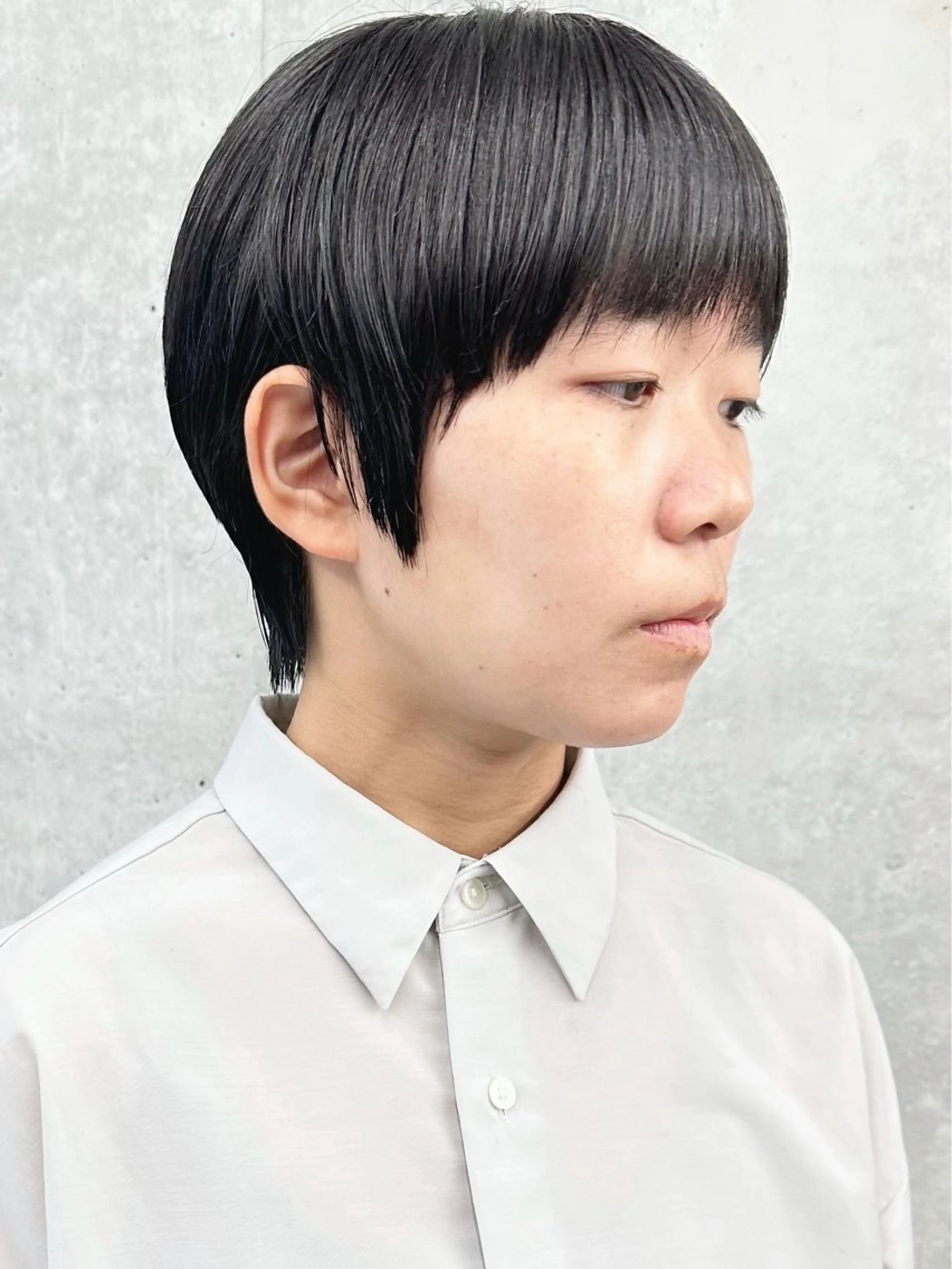 ショート 小顔ボブ/お悩み解決 /ボブパーマ/とういのヘアスタイル