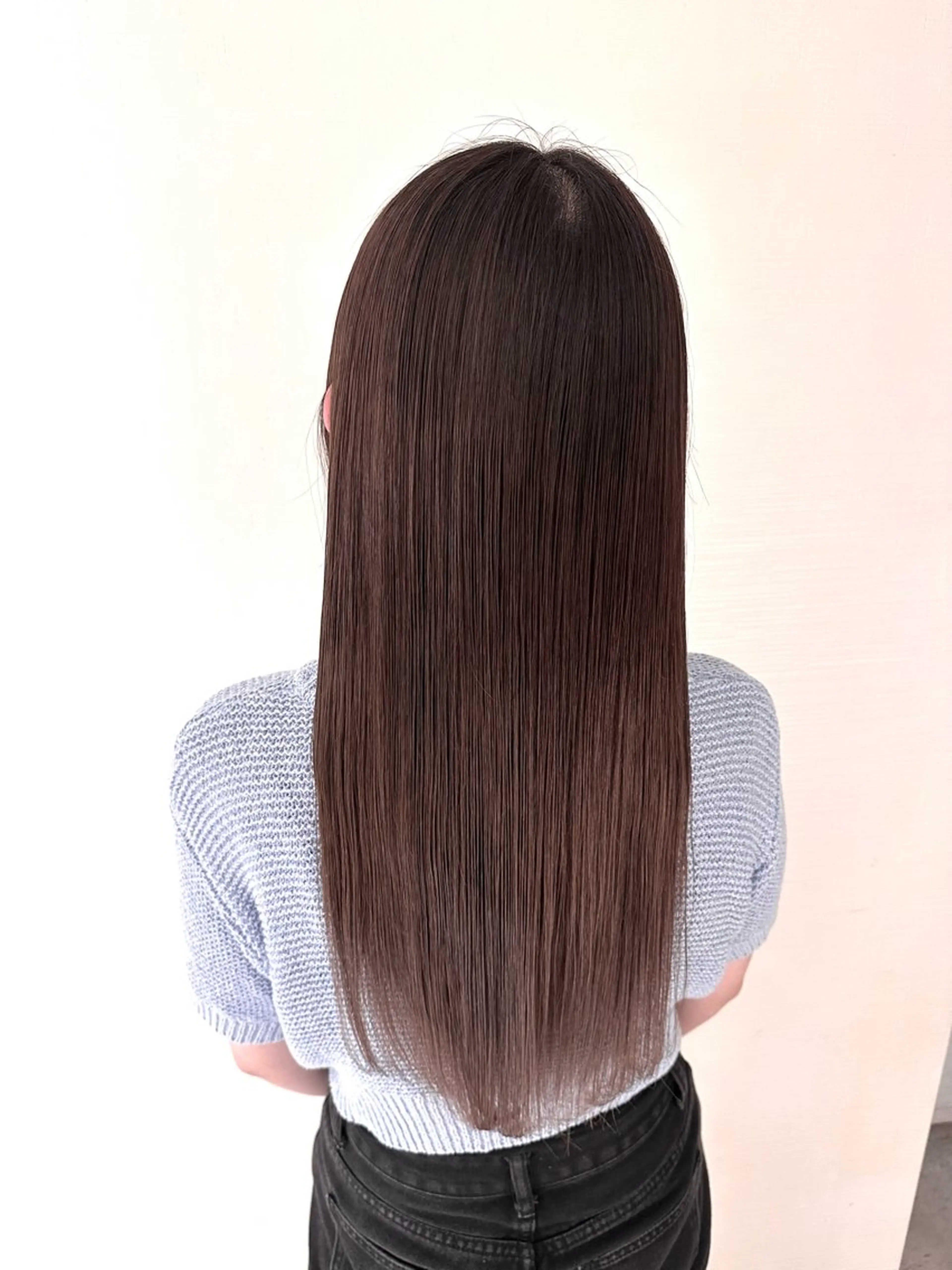 ロング カラー 髪質改善 トリートメント 🌈ハイトーン髪質改 善🌈polon🌟のヘアスタイル