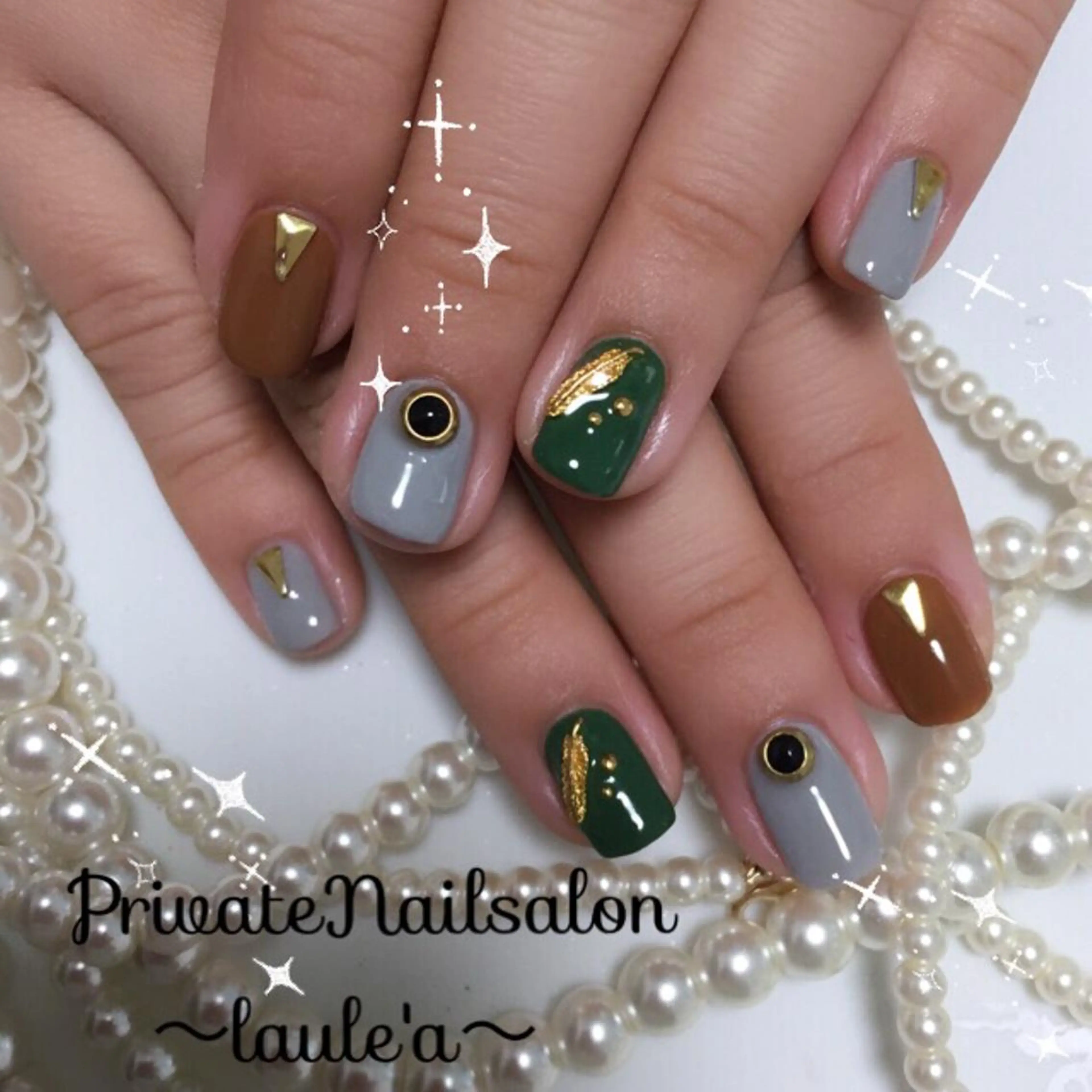 ネイル Nailsalon laule'aのネイルデザイン